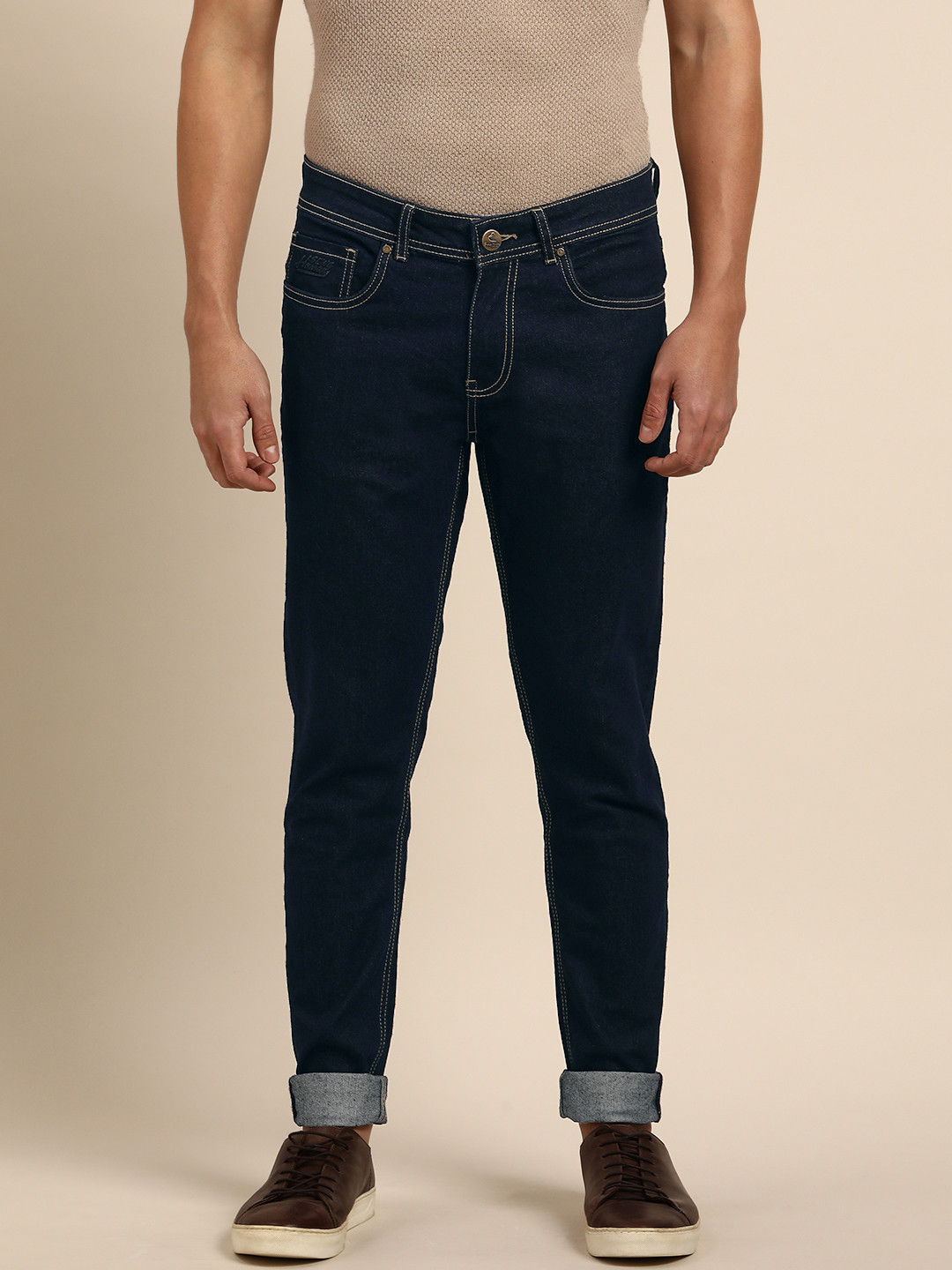 

Being Human Men Slim Fit Stretchable Jeans, Blue