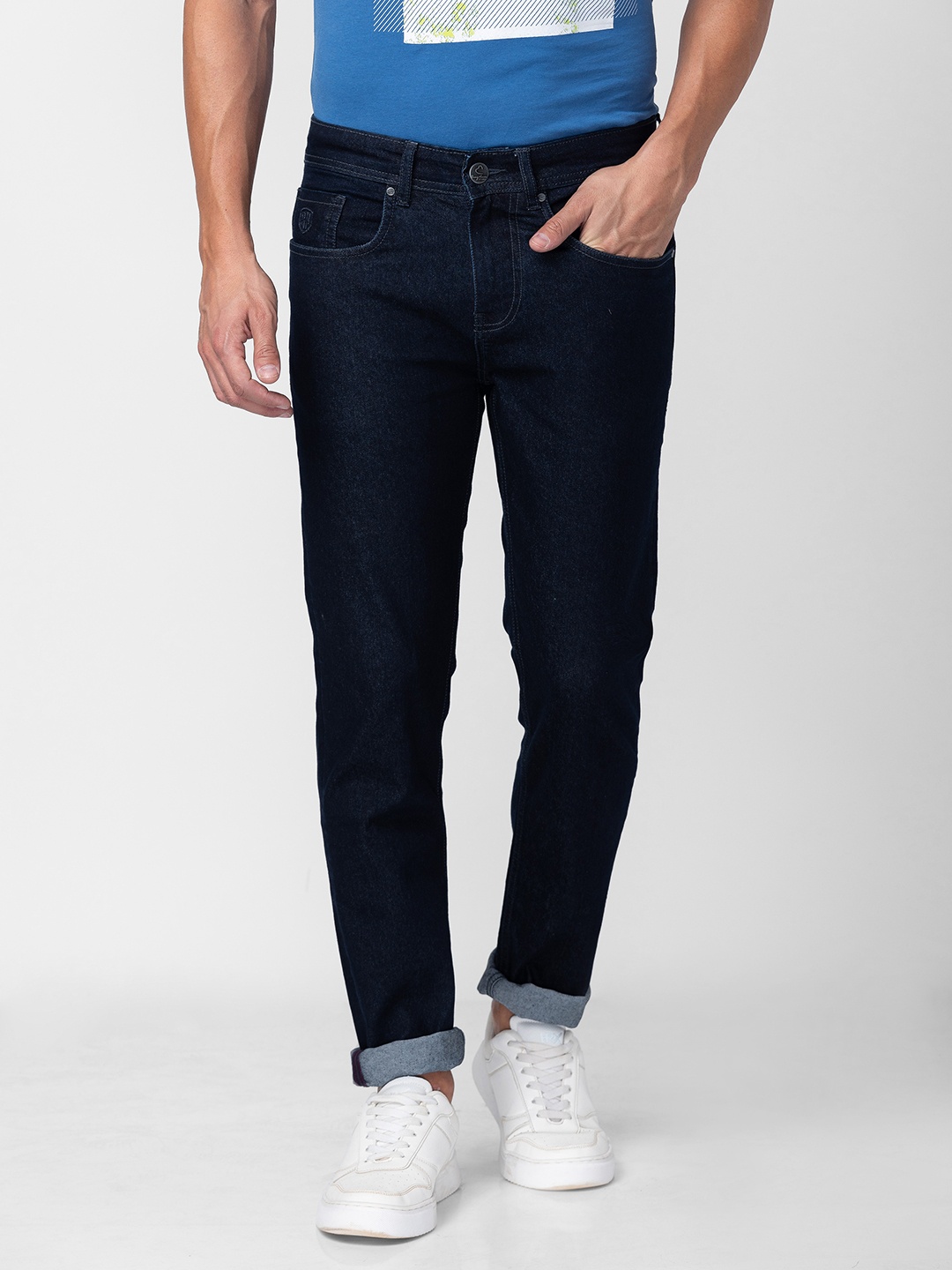 

Being Human Men Skinny Fit Stretchable Jeans, Blue