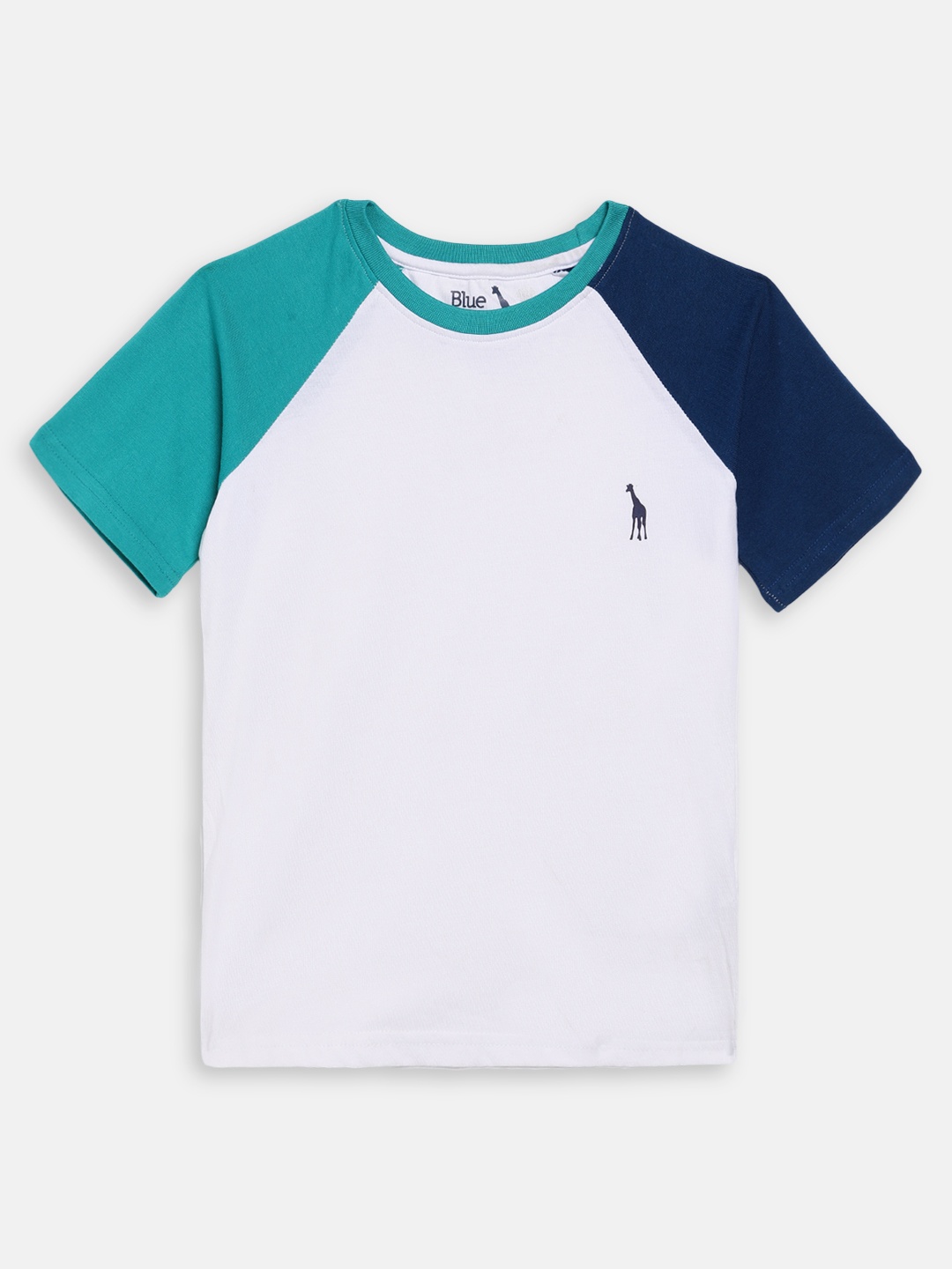 

Blue Giraffe Boys Pack of 3 T-shirts, Green