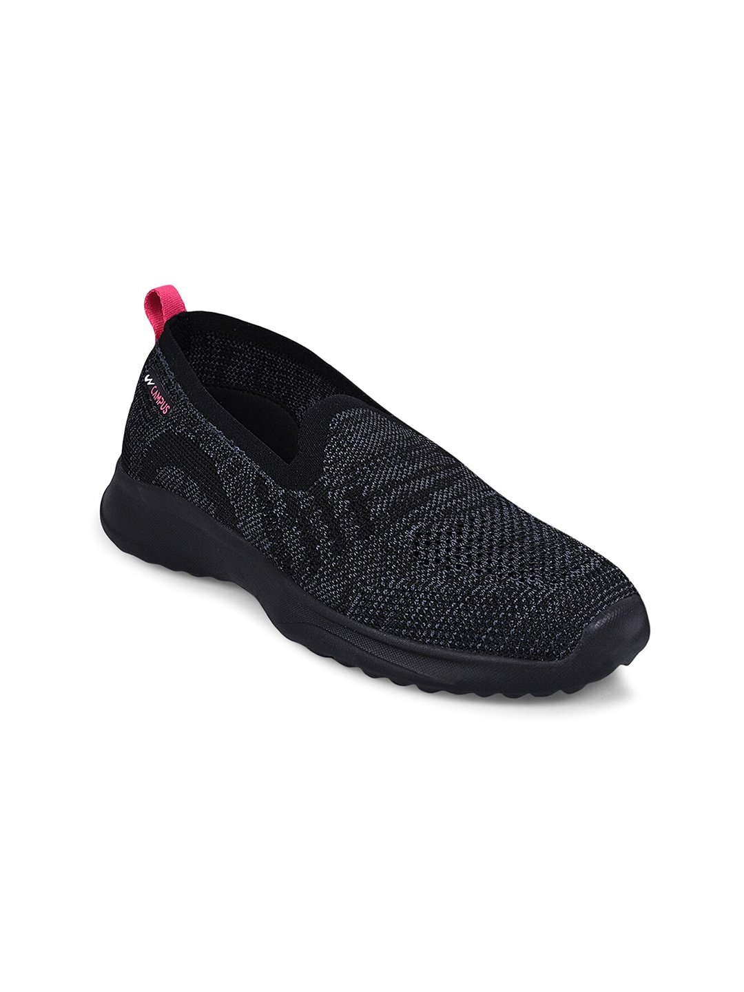 

Campus Women Mesh CAMP-KITE Walking Shoes, Black