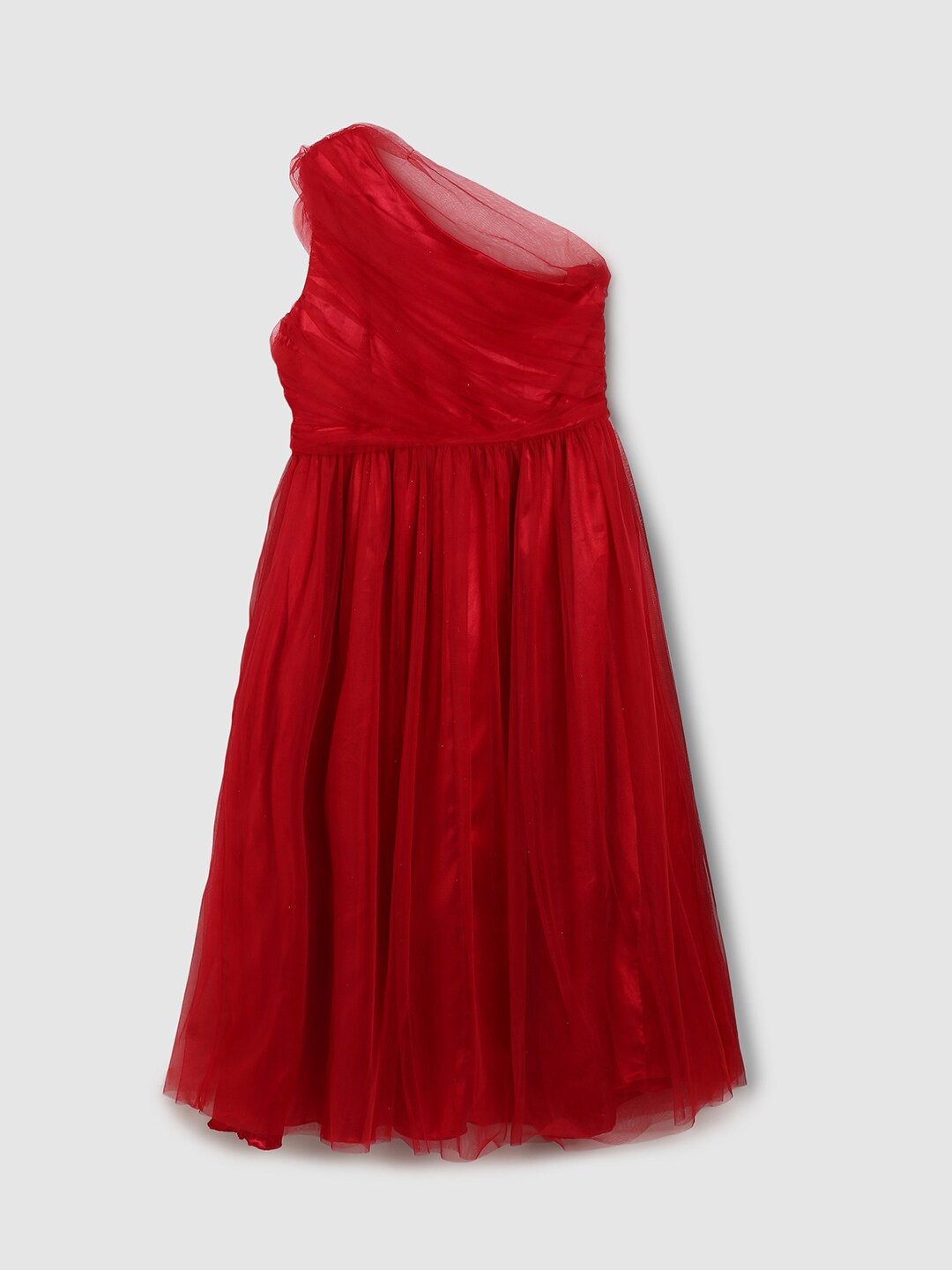 

max Red Off-Shoulder Dress