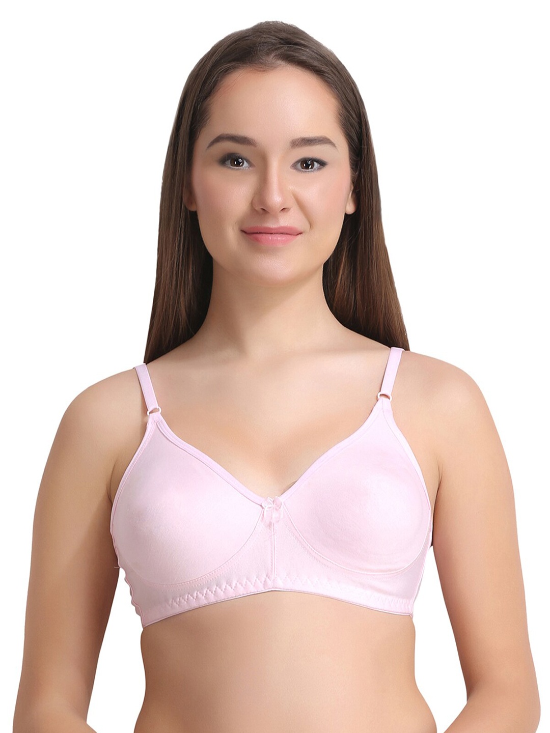 

Leading Lady Pink Non Wired Non Padded Bra
