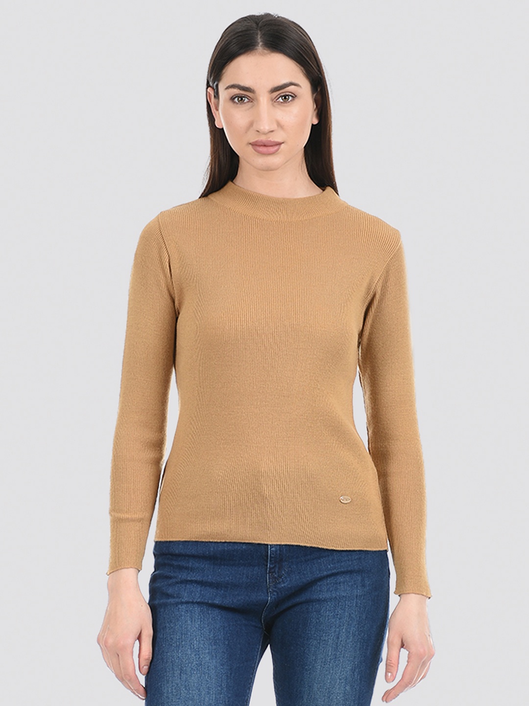 

Cloak & Decker by Monte Carlo Women Brown Acrylic Pullover