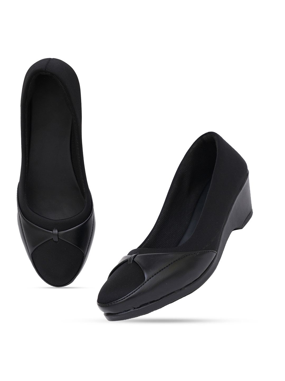 

XE Looks Women Solid Ballerinas, Black