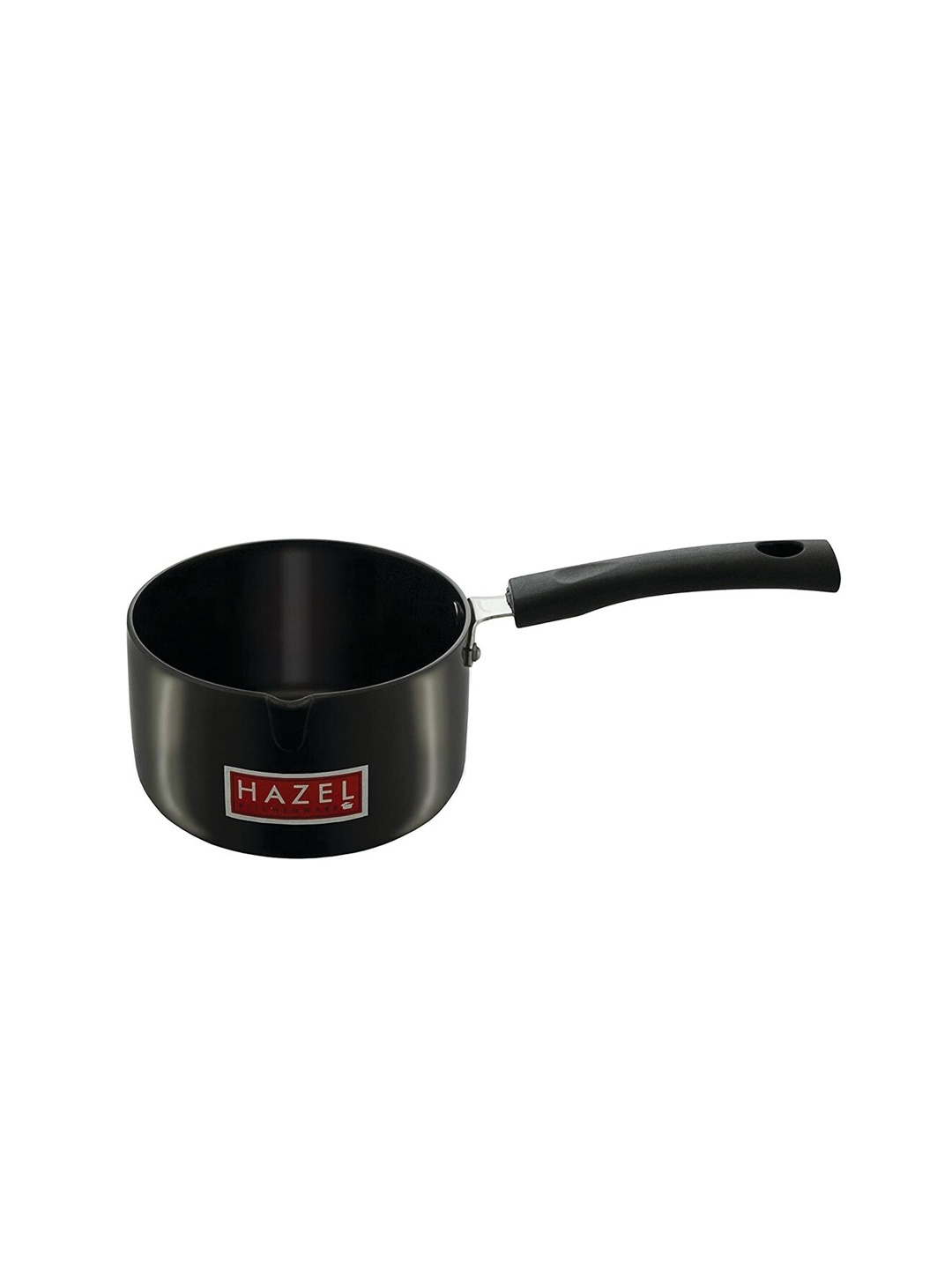 

HAZEL Hard Anodised Black Aluminium Tea Milk Sauce Pan 900 ML
