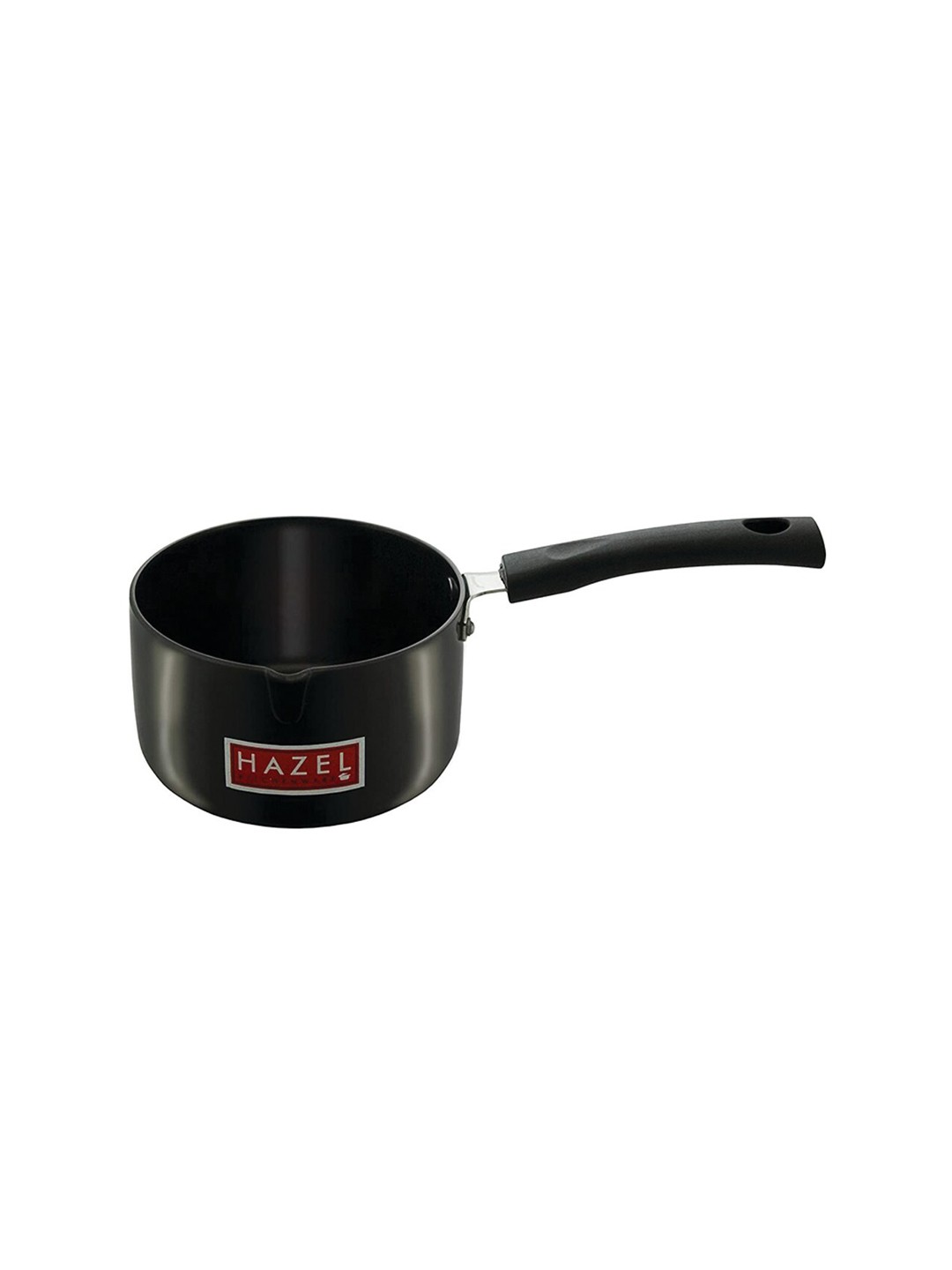 

HAZEL Hard Anodised Black Aluminium Tea Milk Sauce Pan 2.2 ltrs