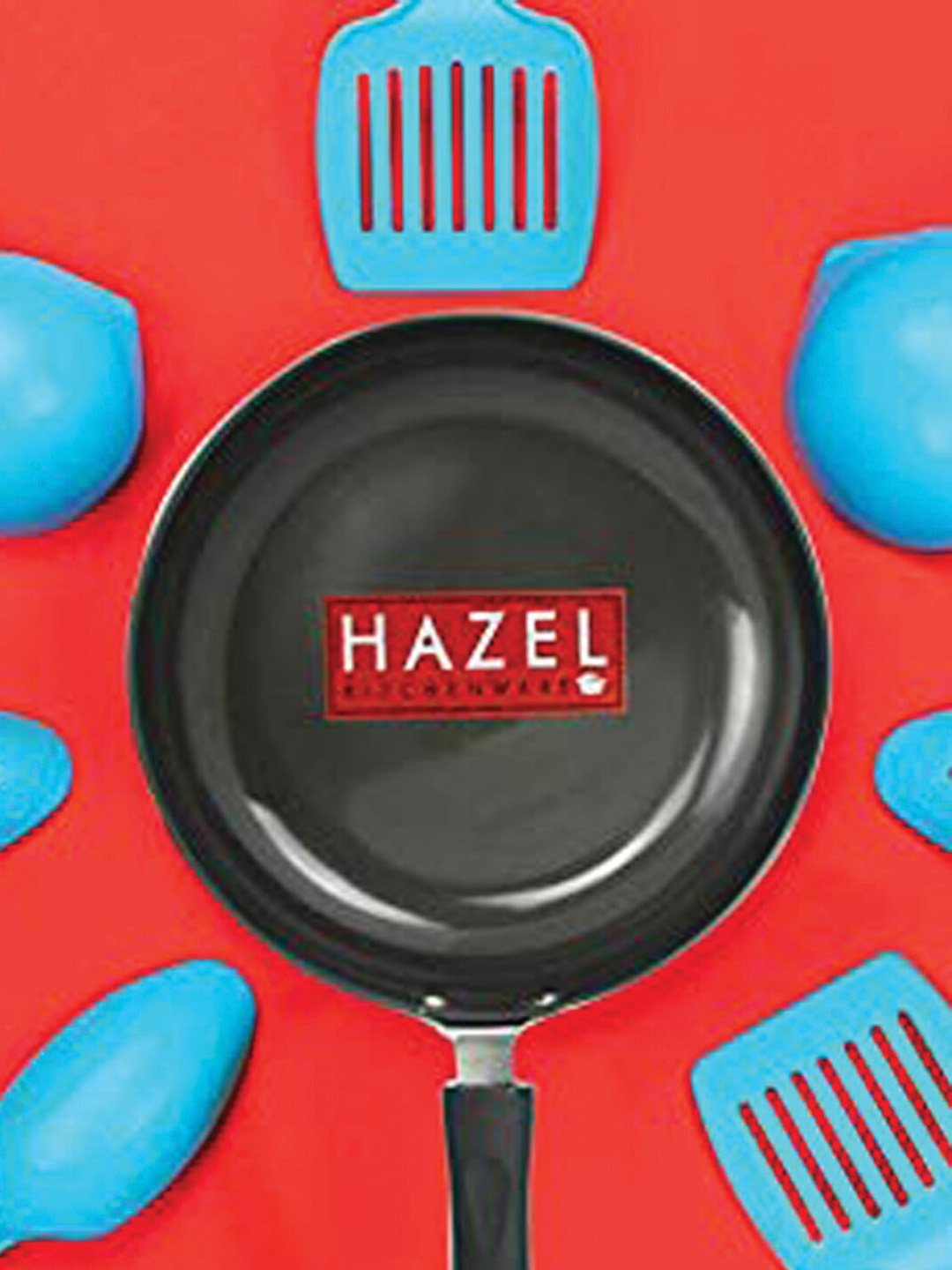 

HAZEL Hard Anodised Black Aluminium Frying pan 1.8 ltrs