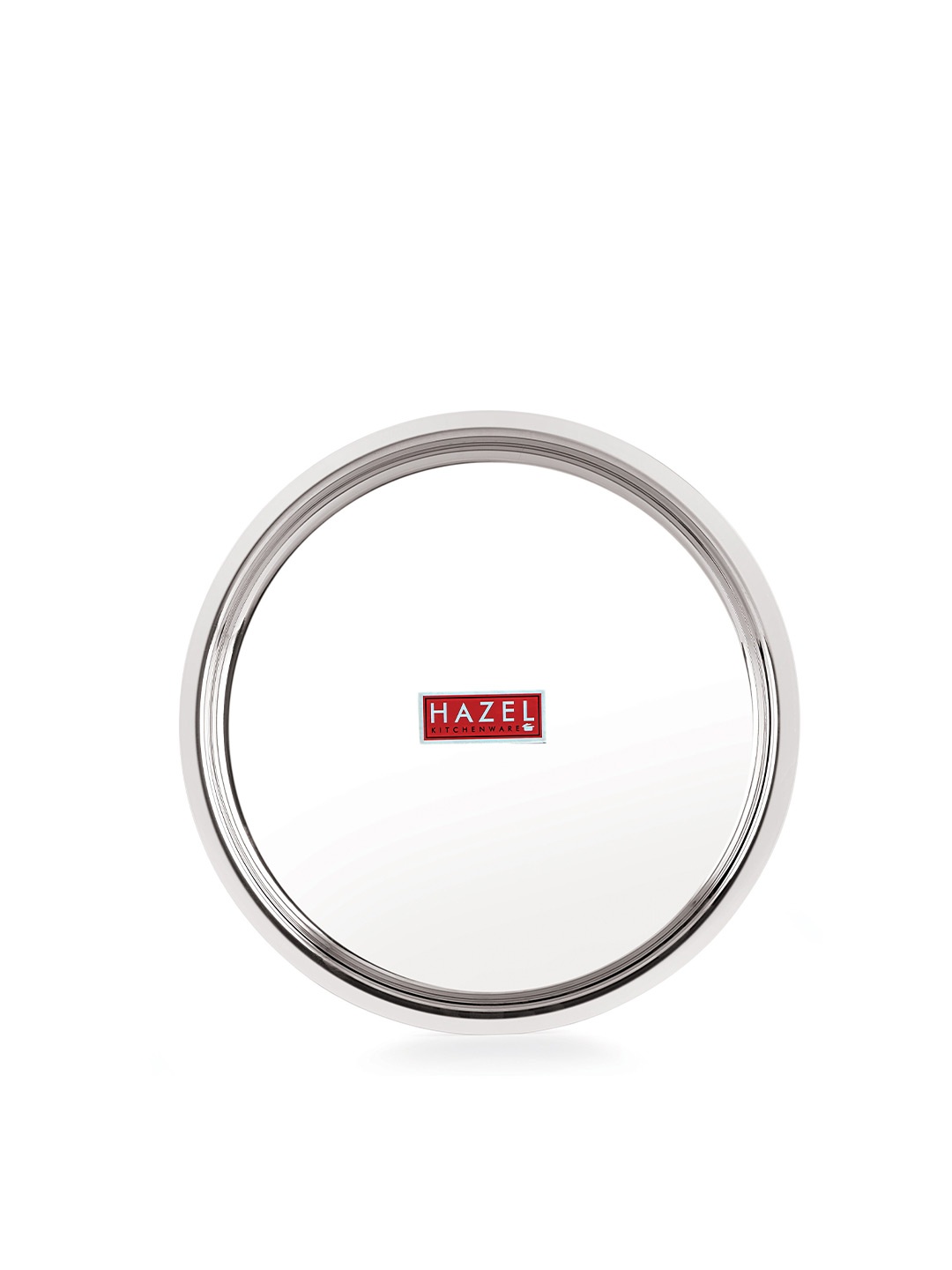 

HAZEL Stainless Steel Mirror Finish Plates Set 21 cm, Silver