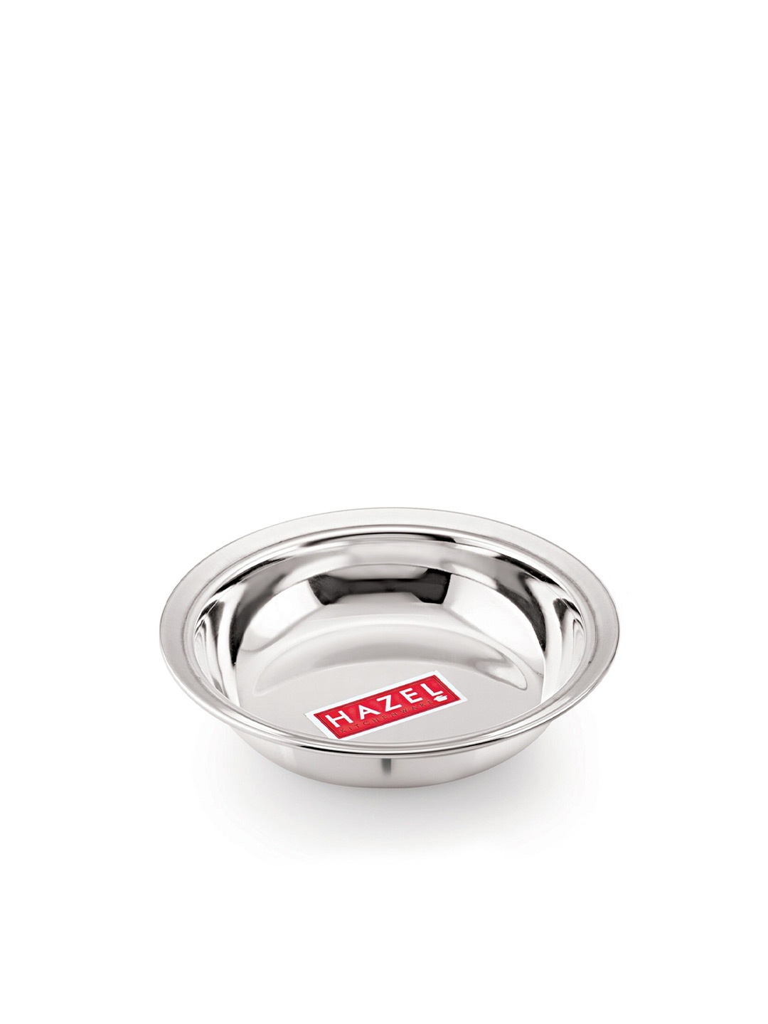 

HAZEL Stainless Steel Glossy Bowl 600 ML, Silver