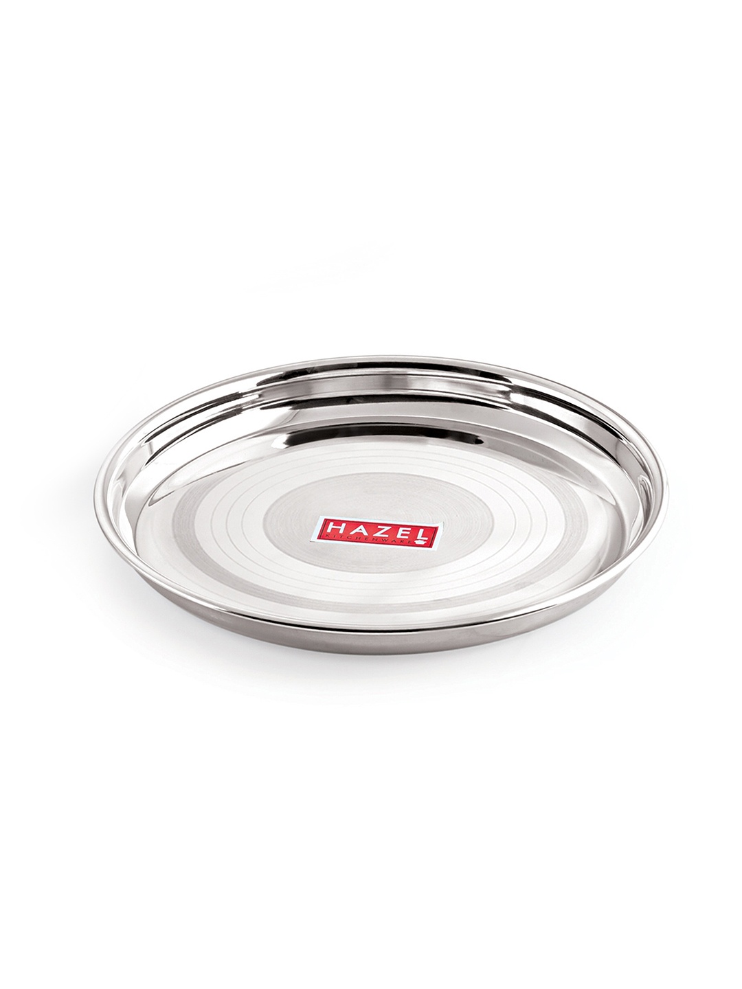 

HAZEL Stainless Steel Glossy Dinner Set 26.5 cm, Silver
