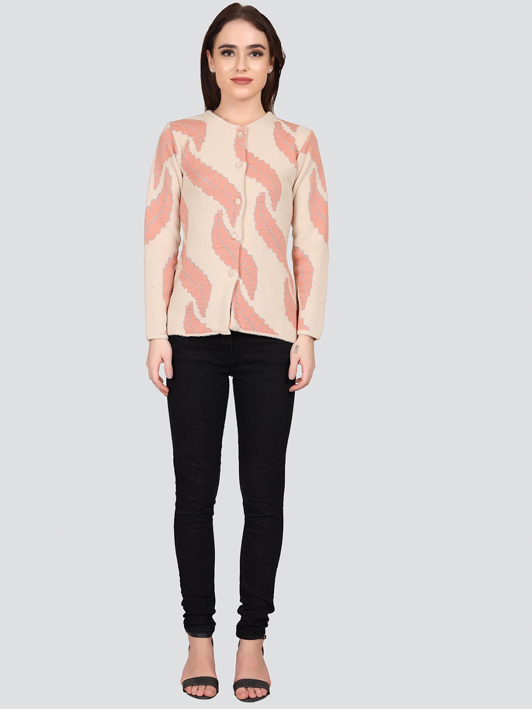 

Arshiya Women Camel Brown Organic Cotton Cardigan