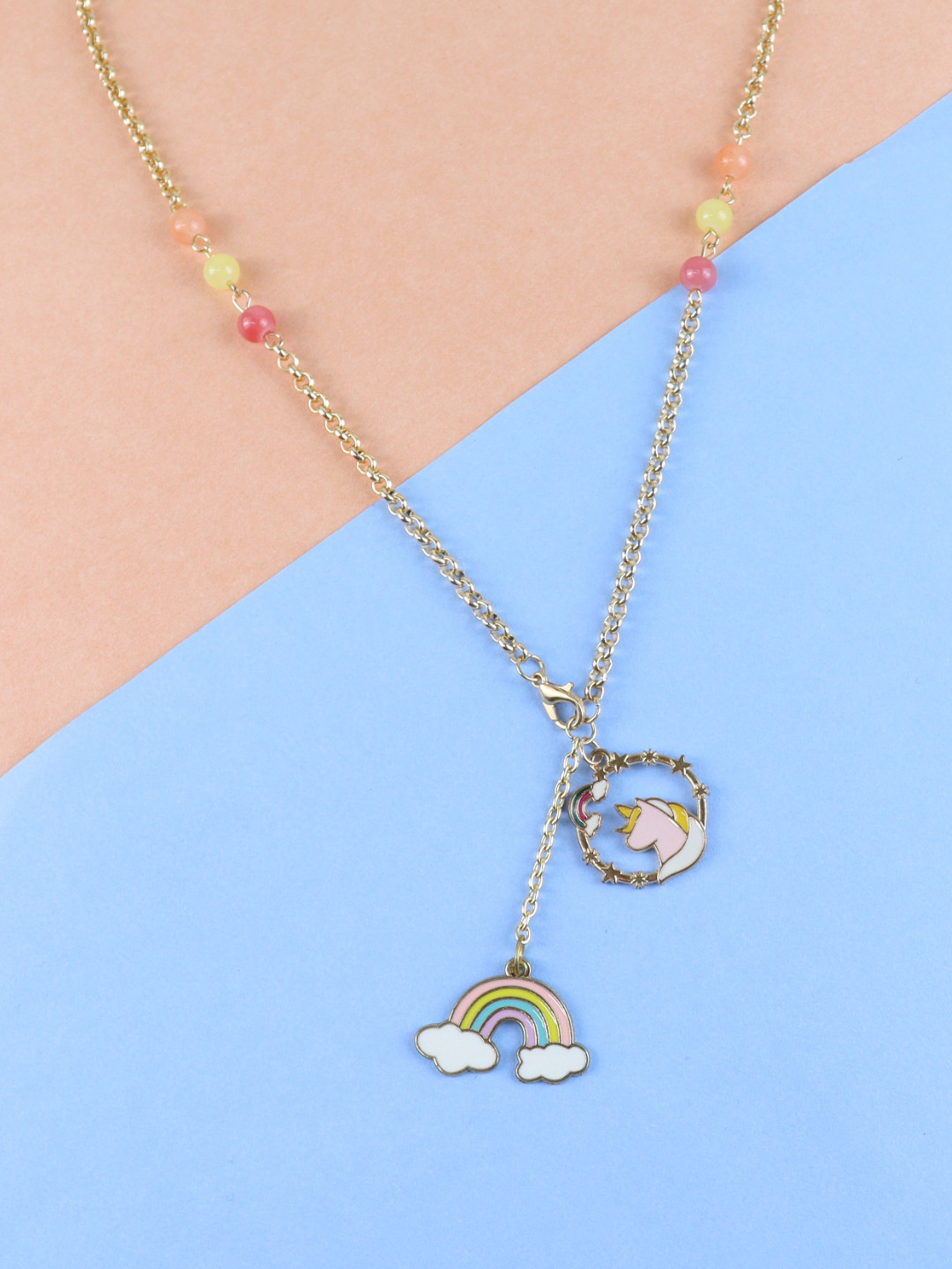 

Asthetika Kids Girls Gold-Plated Necklace