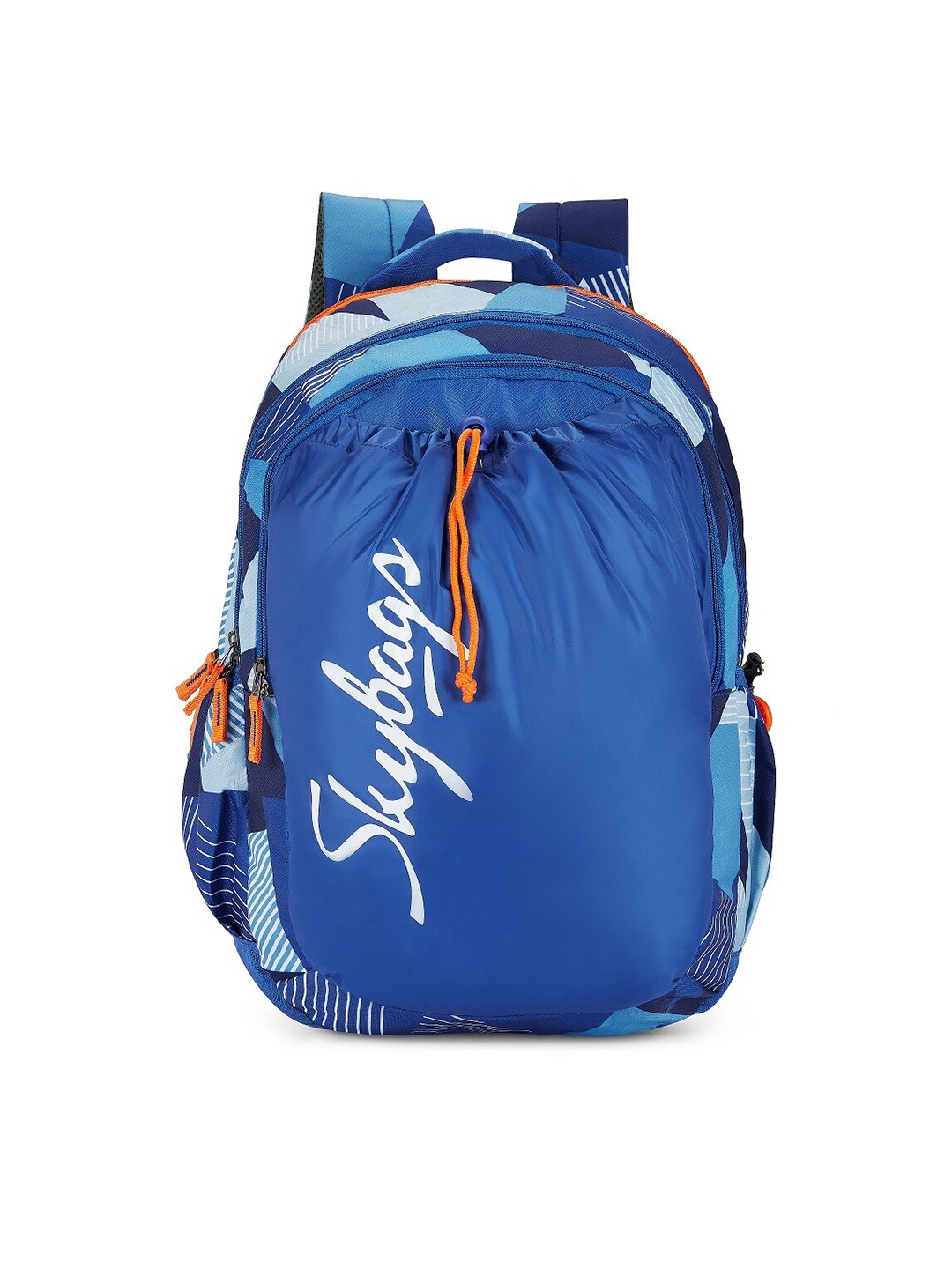 

Skybags Unisex Kids Typography Backpack, Blue