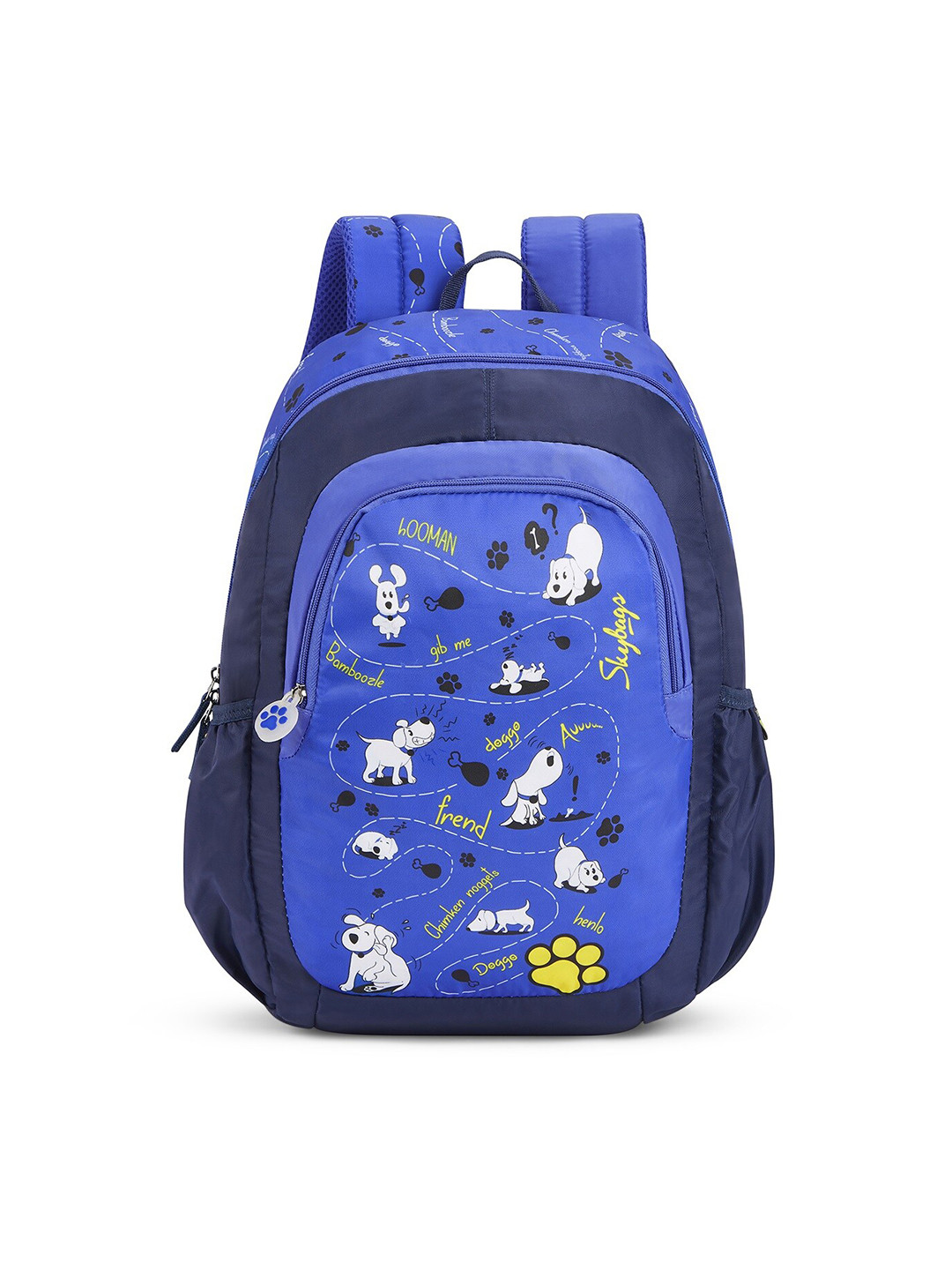 

Skybags Unisex Kids Graphic Backpack, Blue