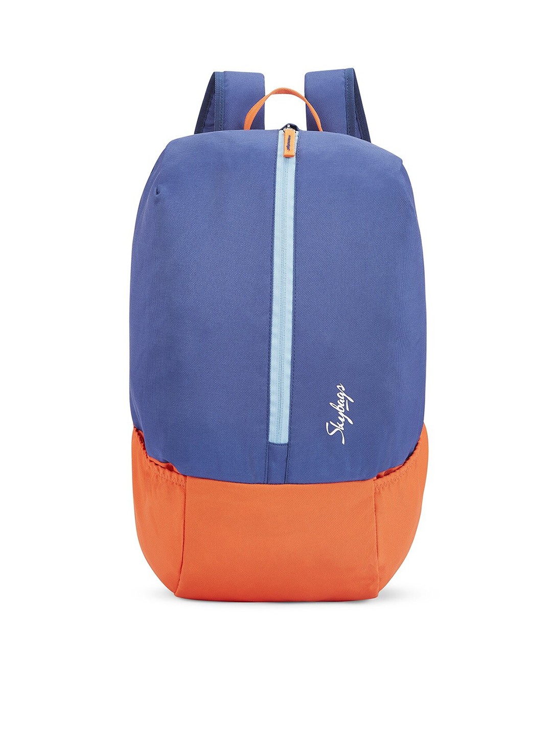 

Skybags Unisex Colourblocked Backpack with Compression Straps, Blue