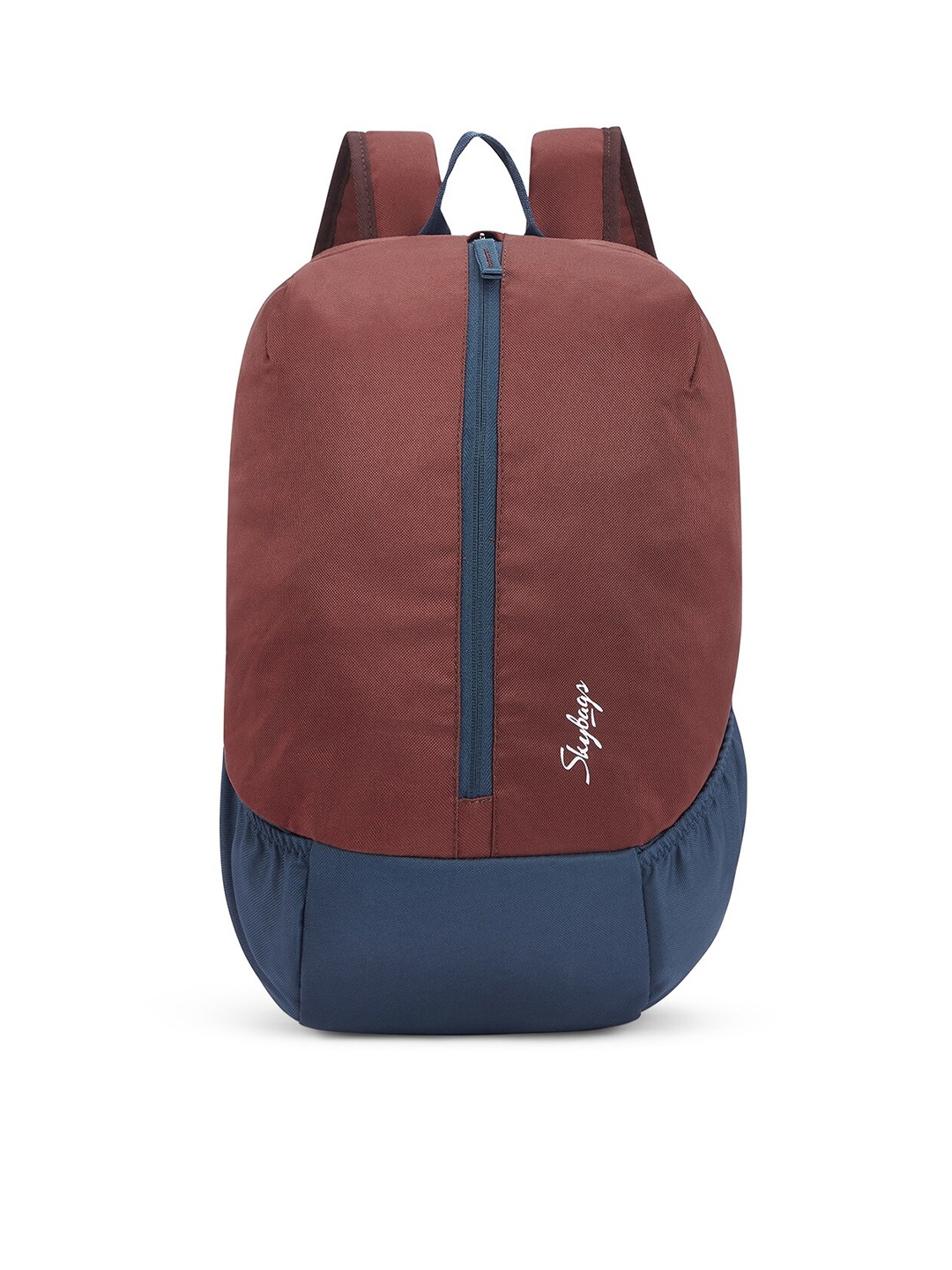 

Skybags Colourblocked Backpack, Maroon