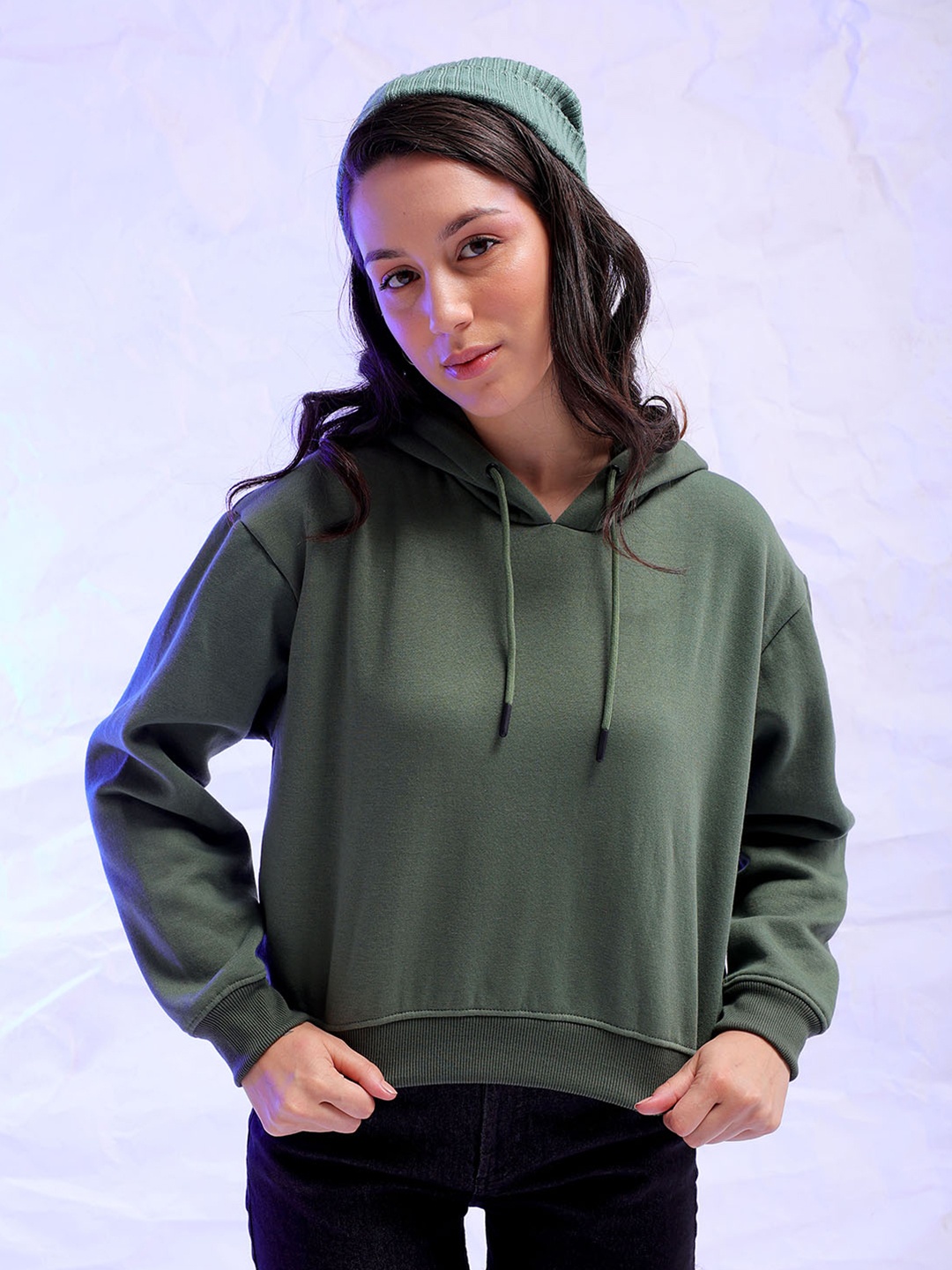 

Freehand by The Indian Garage Co Hooded Pullover Sweatshirt, Green