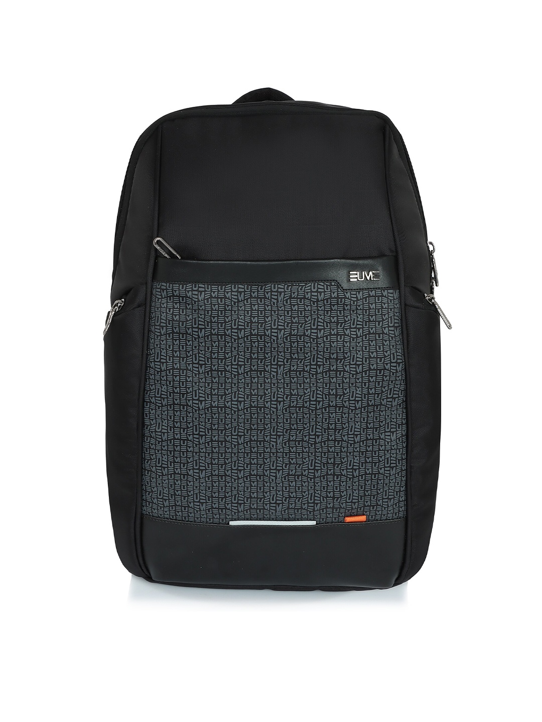 

EUME Unisex Geometric Backpack, Black