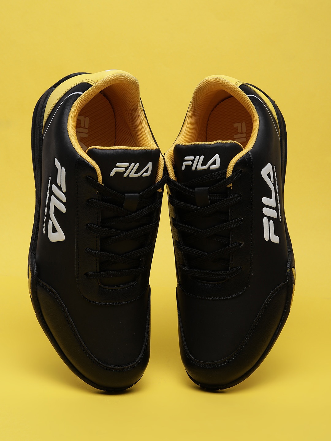

FILA Men APEX PLUS Printed Motorsport Sneakers, Black