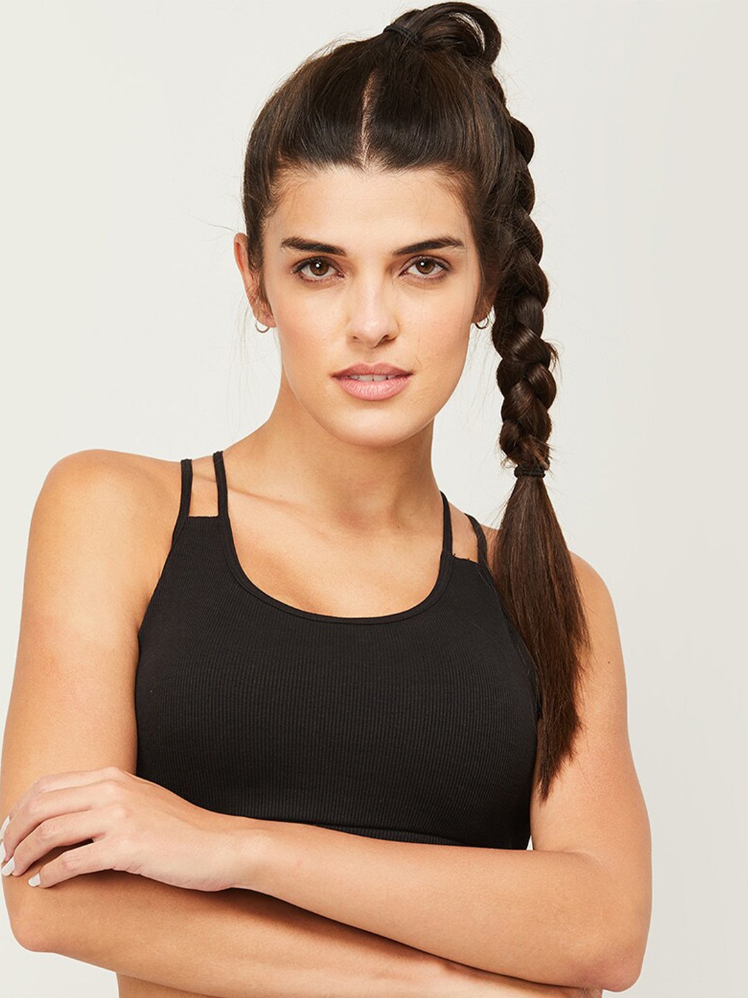

Kappa Black Bra Underwired Non Padded Bra