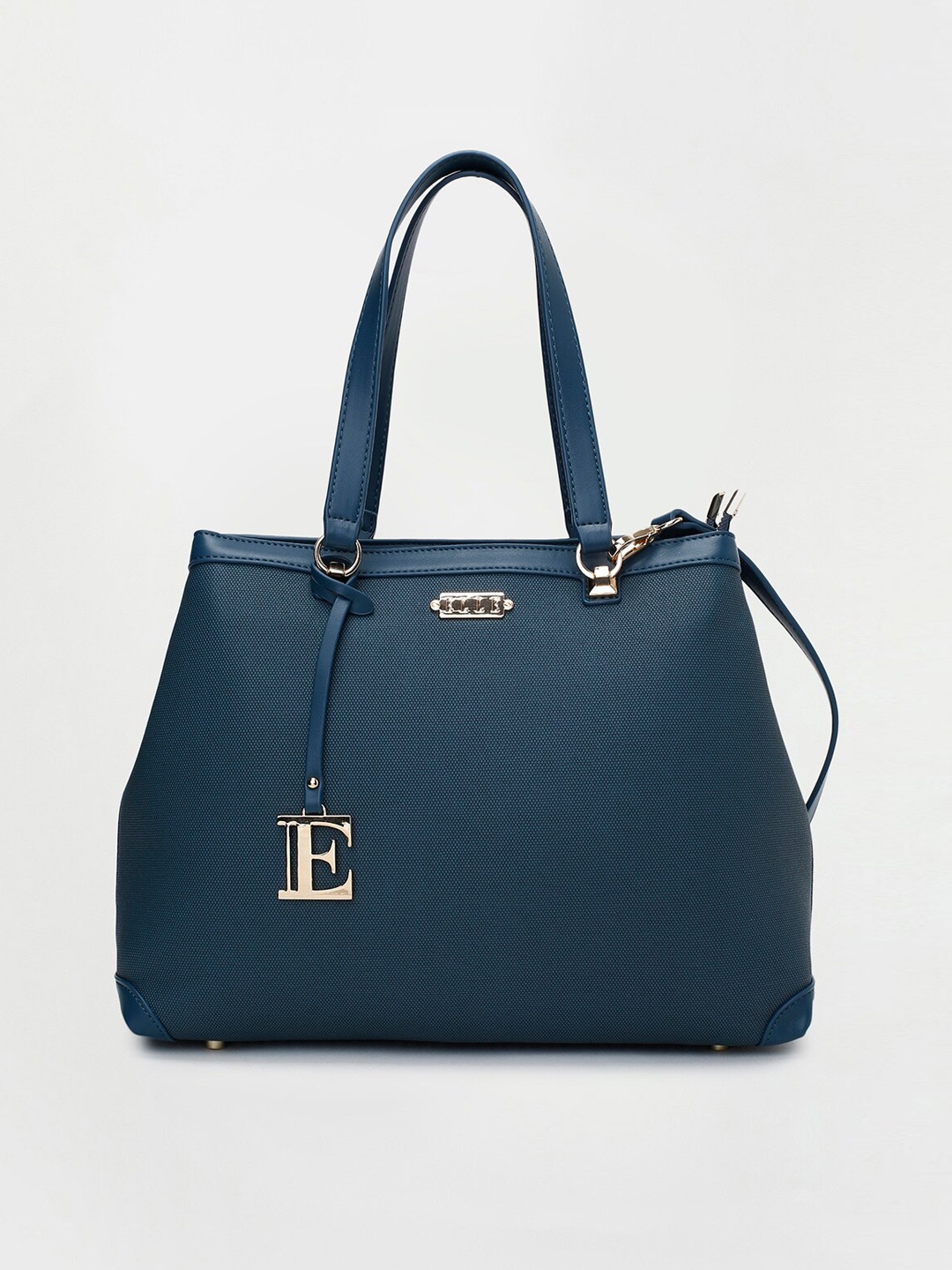 

ELLE Blue Structured Handheld Bag