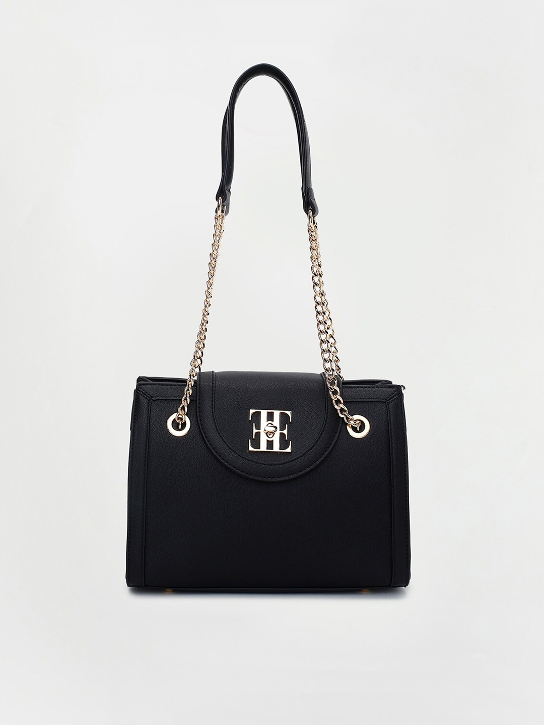 

ELLE Black Structured Shoulder Bag