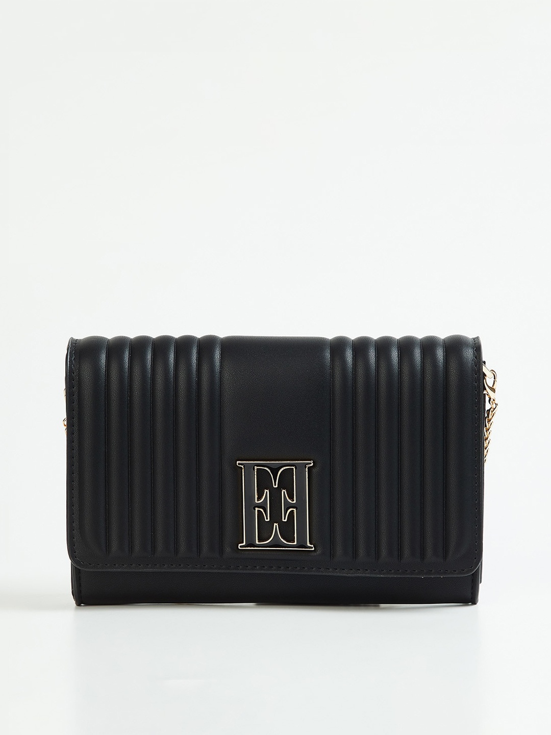 

ELLE Structured Sling Bag, Black