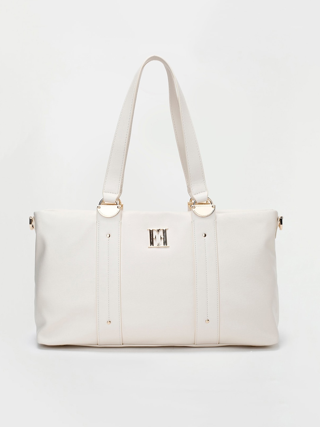 

ELLE Off White Structured Shoulder Bag