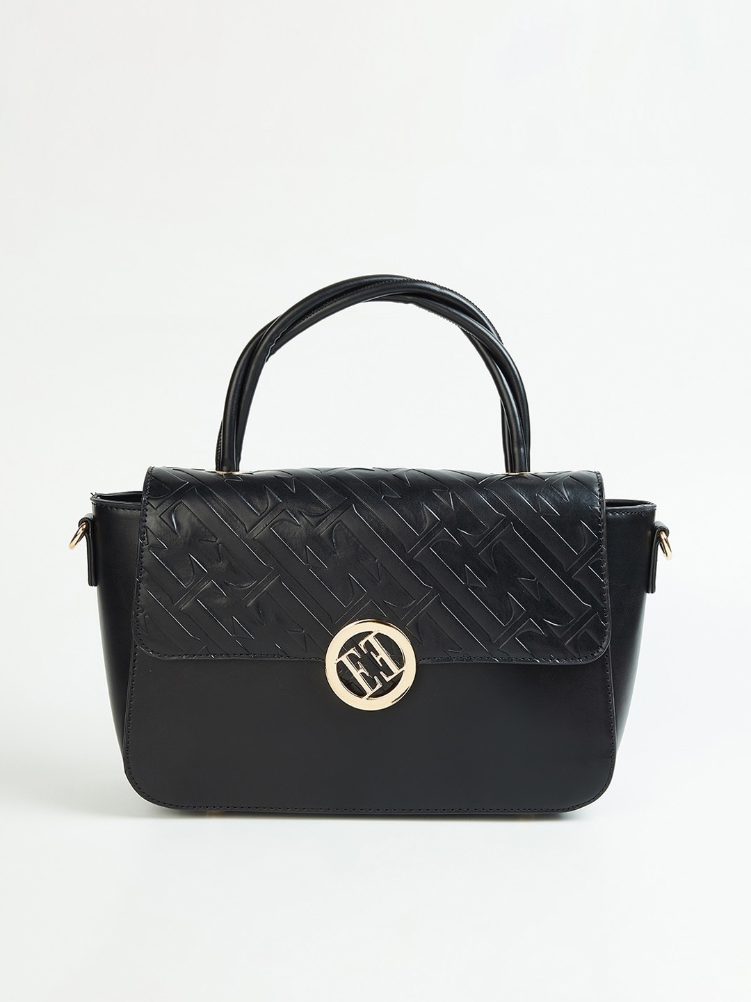 

ELLE Structured Handheld Bag, Black