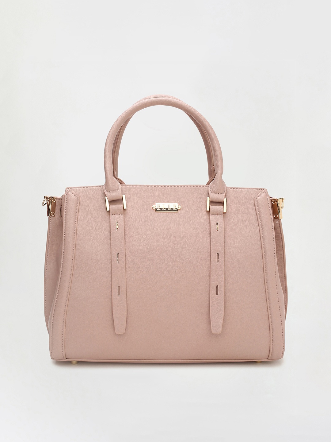 

ELLE Structured Handheld Bag, Pink