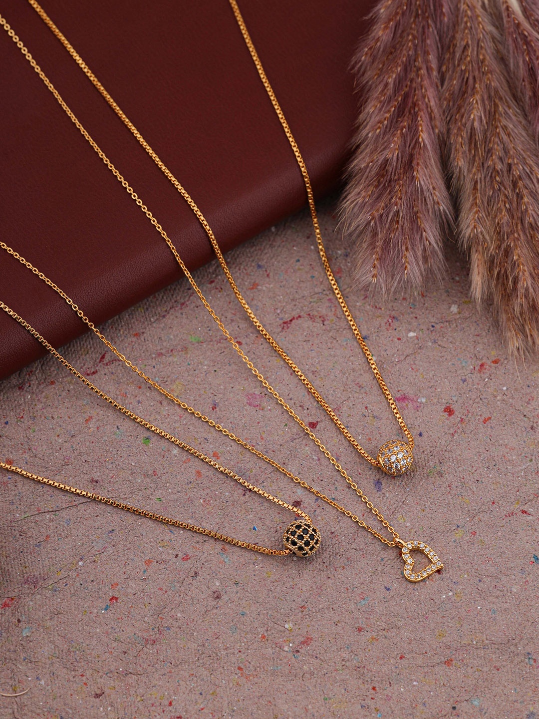 

Brado Jewellery Gold-Plated Antique Necklace