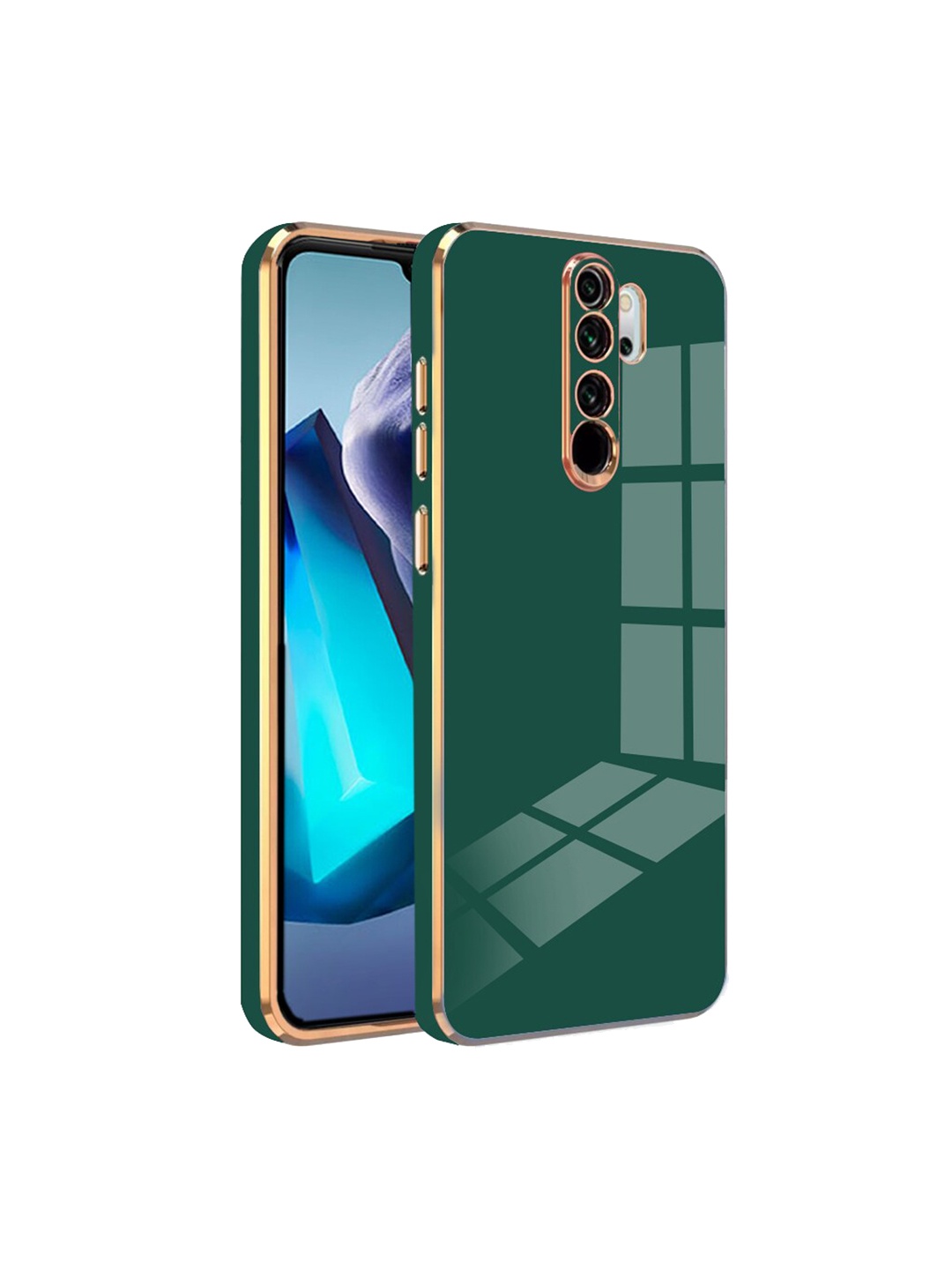 

Karwan Xiaomi Redmi Note 8 Pro Silicone Phone Back Case, Green