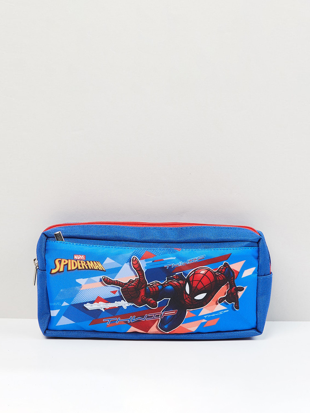 

max Boys Spiderman Printed Travel Pouch, Blue