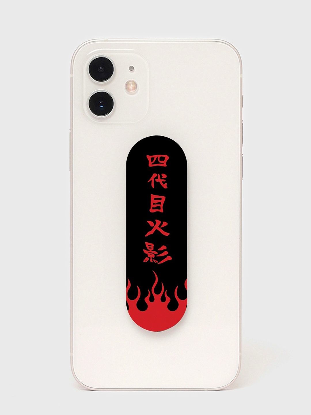 

Bewakoof Flame Printed Grippy Holder, Black