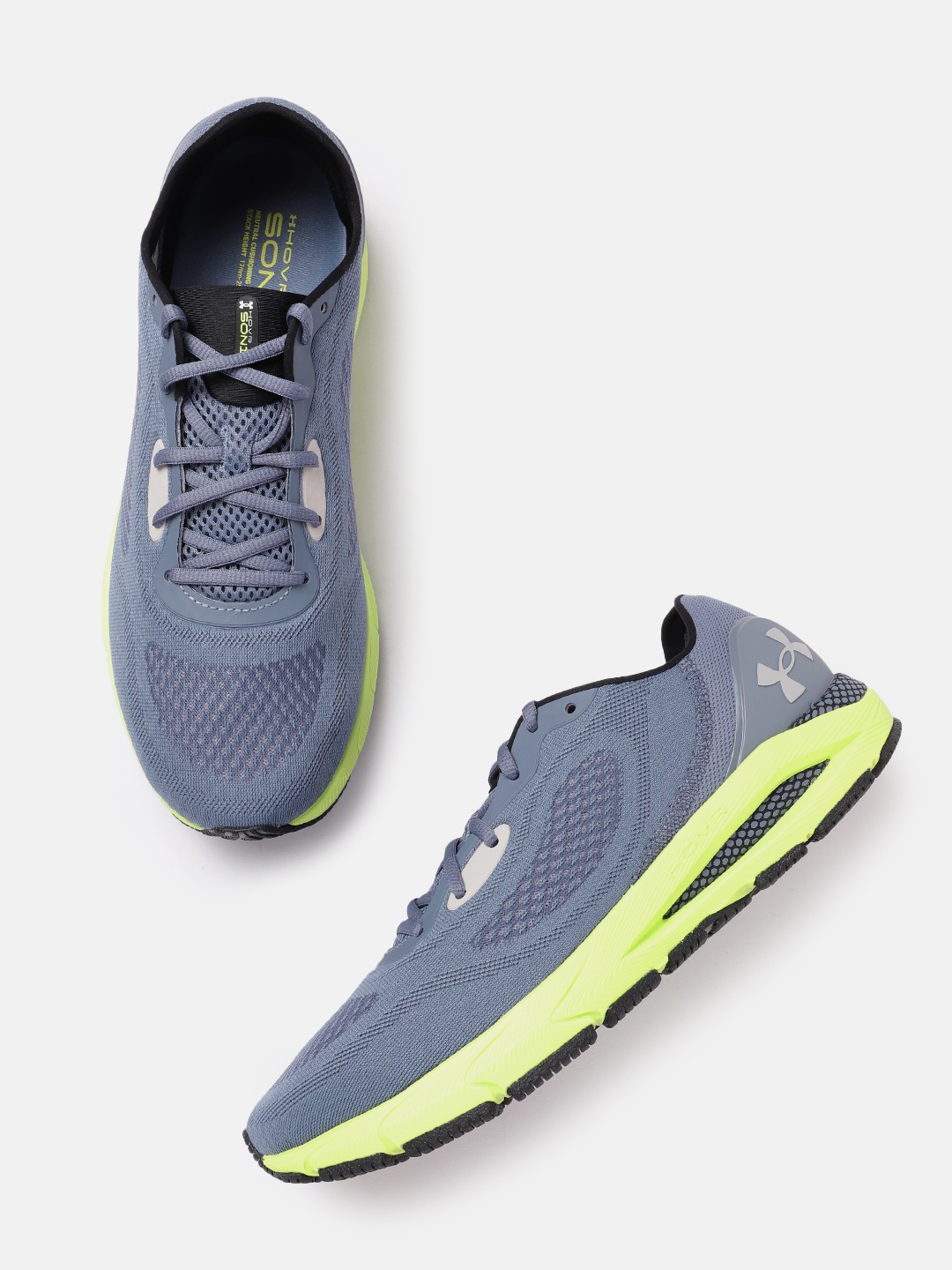 

UNDER ARMOUR Men UA Hovr Sonic 5 Running Shoes, Grey