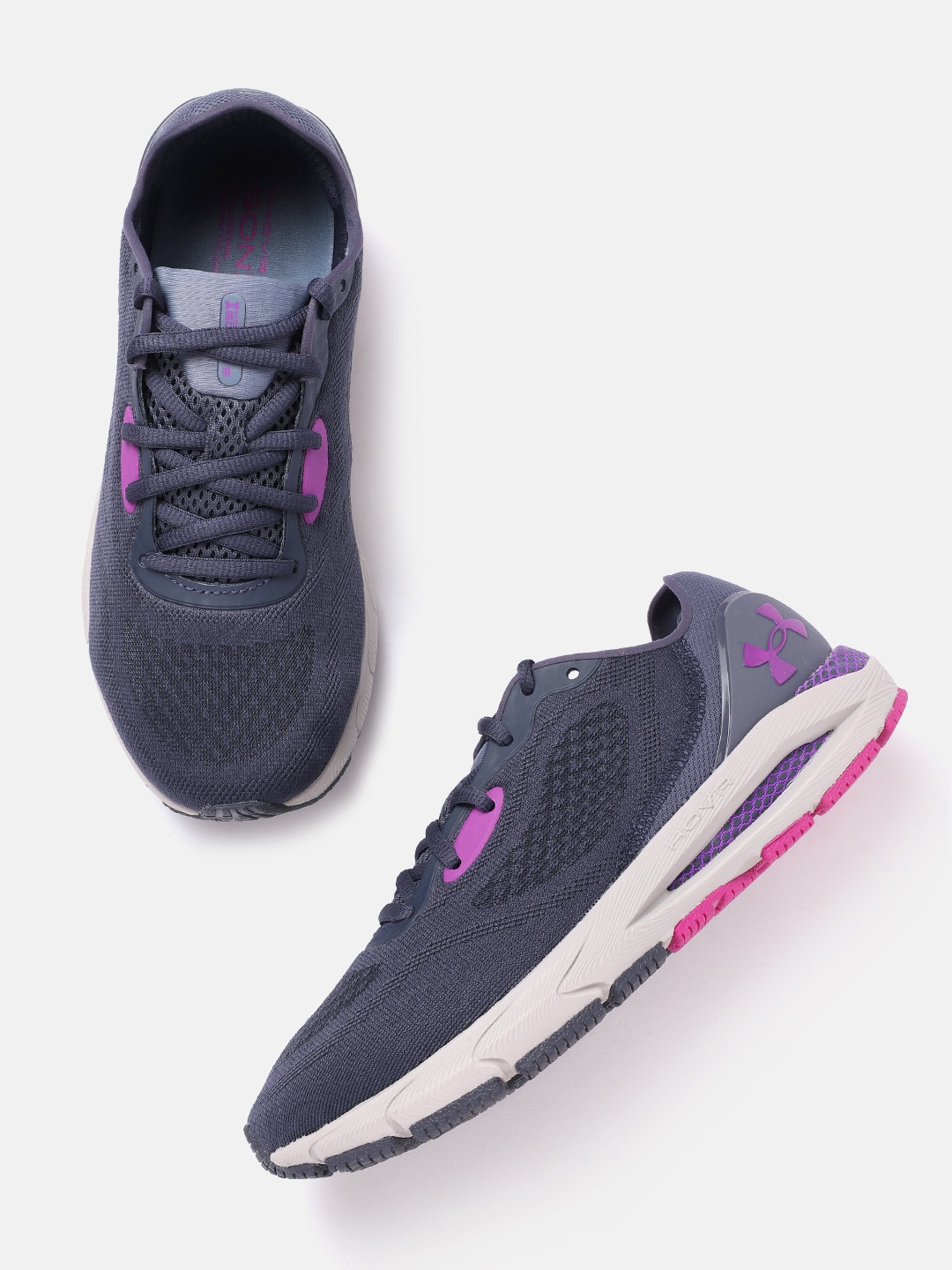 

UNDER ARMOUR Women UA Hovr Sonic 5 Running Shoes, Purple