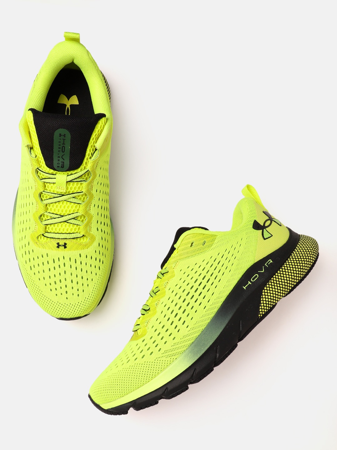 

UNDER ARMOUR Men HOVR Turbulence Running Shoes, Fluorescent green