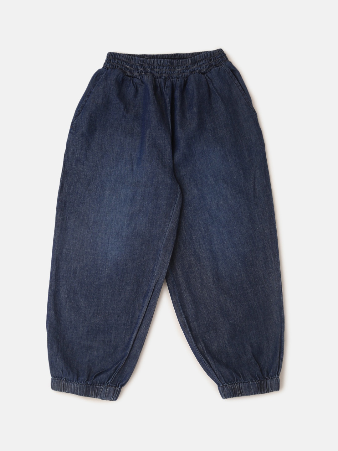 

PIPIN Girls Light Fade Cotton Jeans, Blue