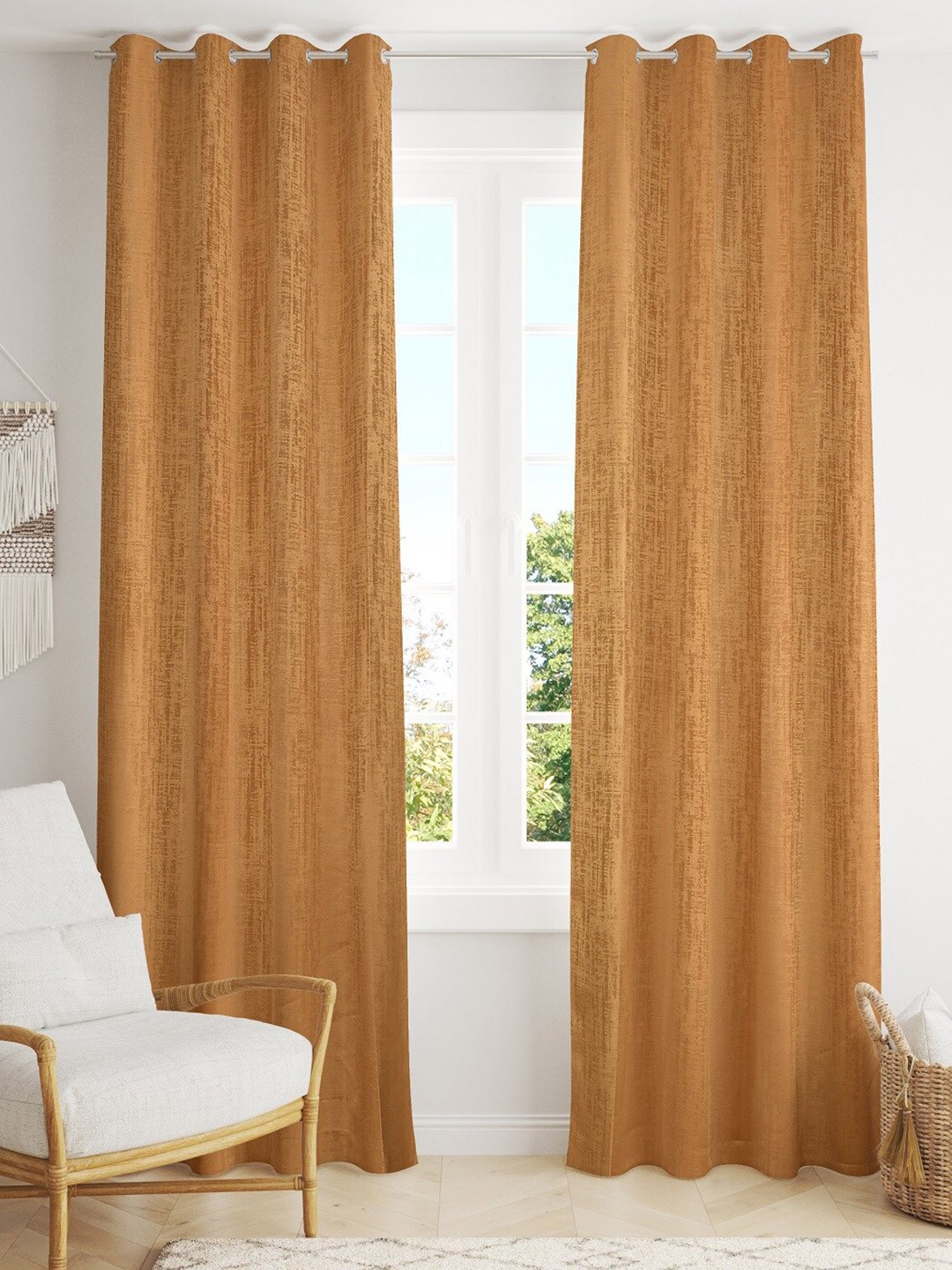 

Bajo's Gold-Toned Set of 2 Door Curtain