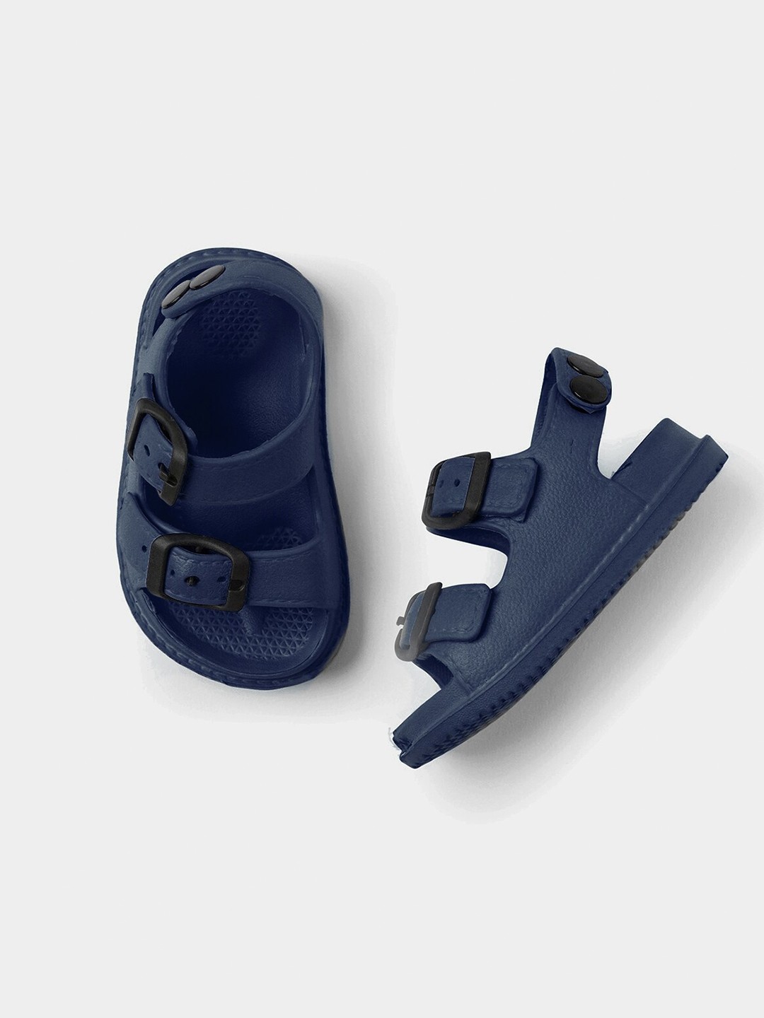 

R&B Boys Blue PU Clogs Sandals
