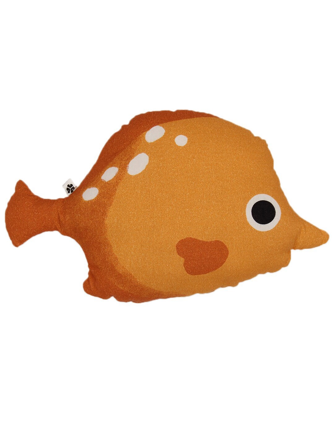 

House This The Orange Garibaldi Kids Orange & White Abstract Cushion