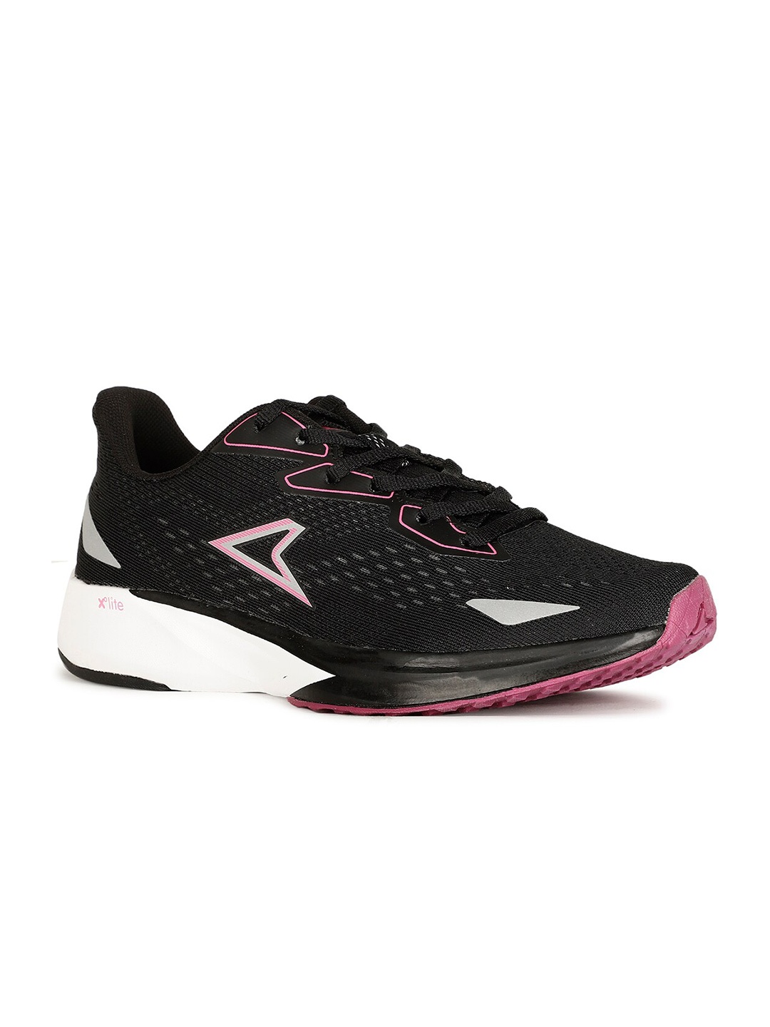 

Power Women Mesh Running Non-Marking Shoes, Black