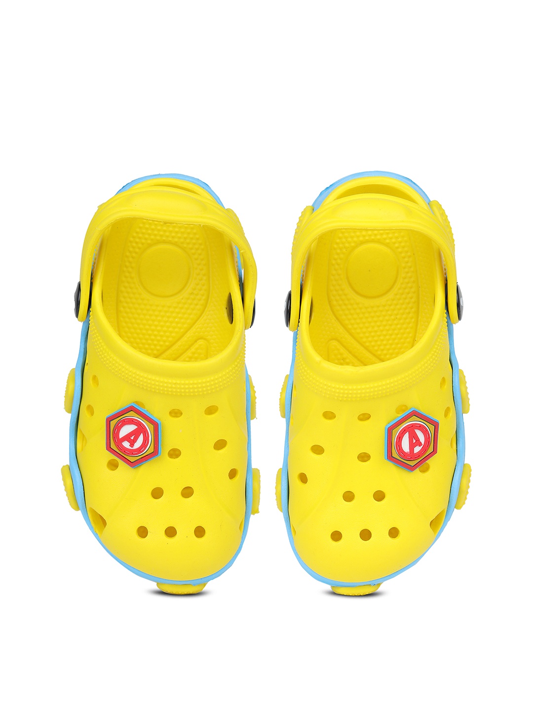 

toothless Boys Yellow & Blue Marvel Avengers Clogs