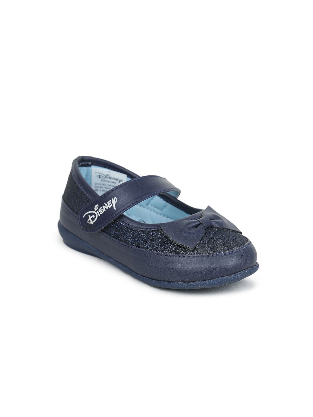 

toothless Girls Solid Ballerinas, Navy blue