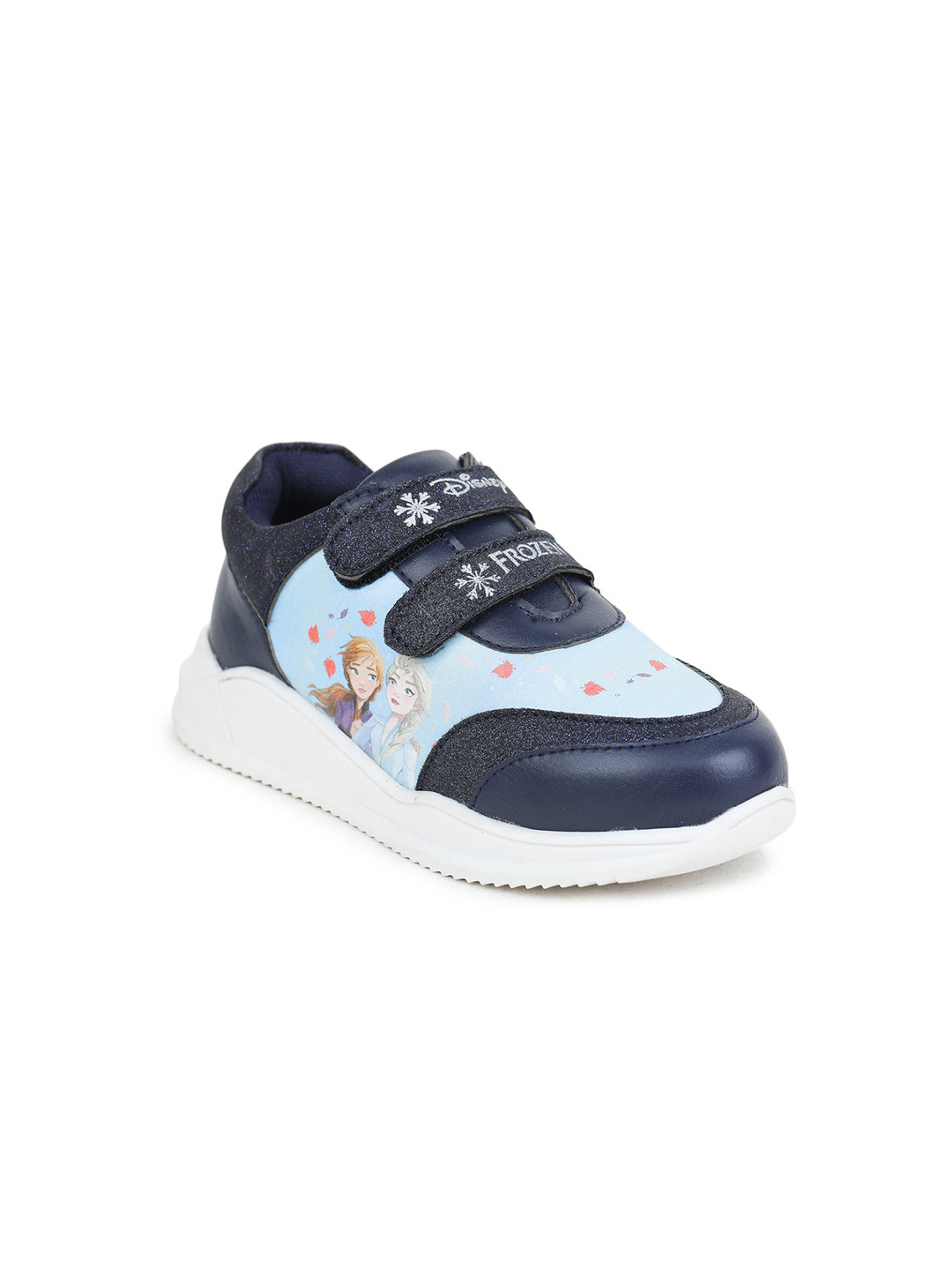 

toothless Girls Frozen Colourblocked Sneakers, Blue
