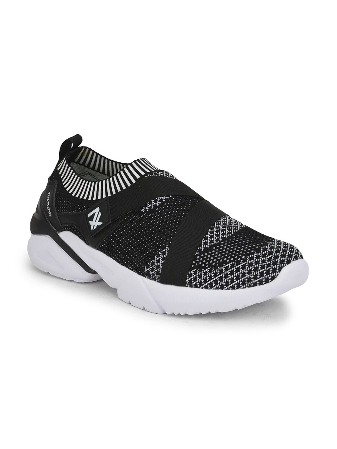 

Liberty Men Mesh BRISK Walking Non-Marking Shoes, Black