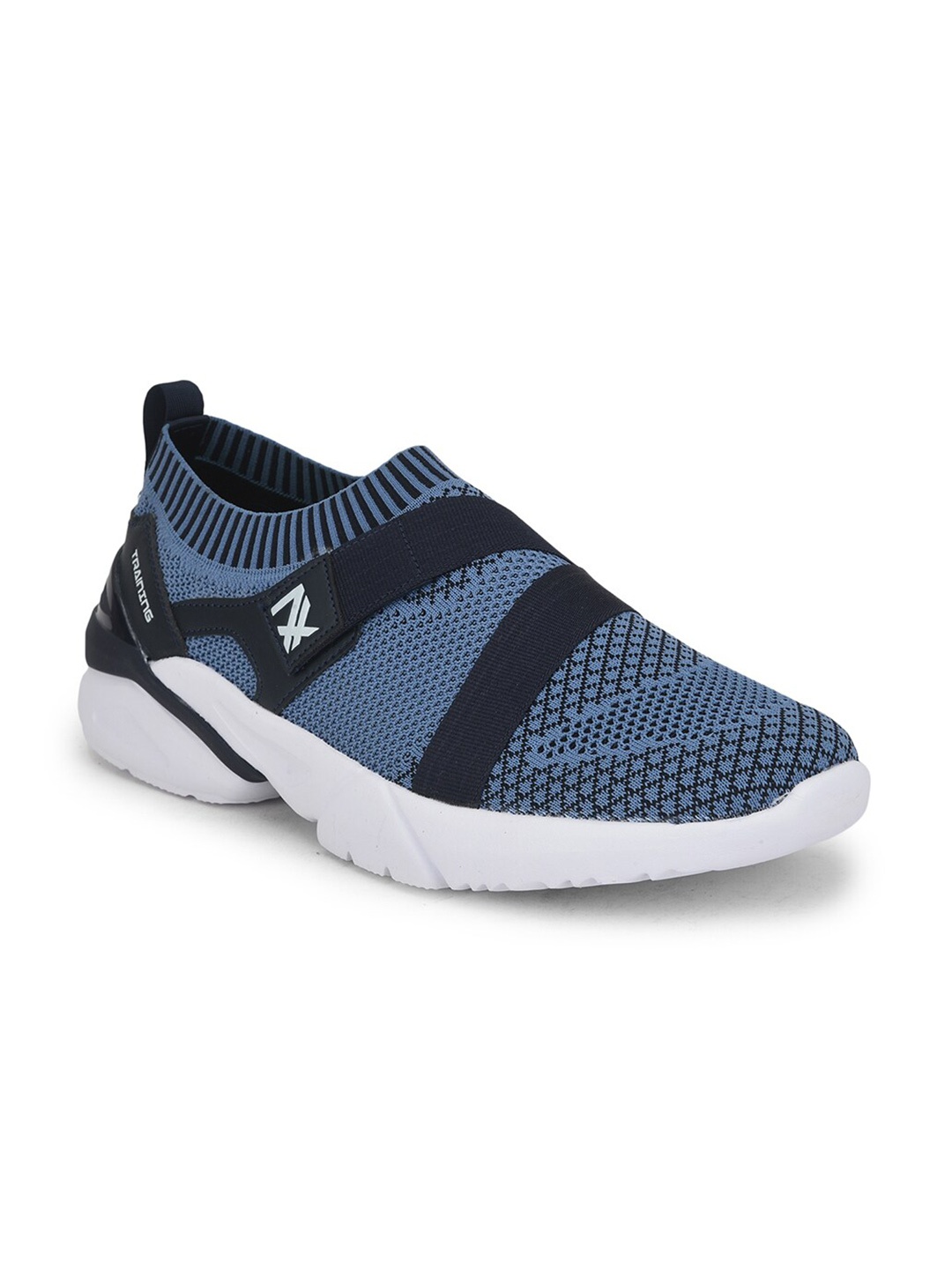 

Liberty Men Mesh BRISK Walking Non-Marking Shoes, Blue