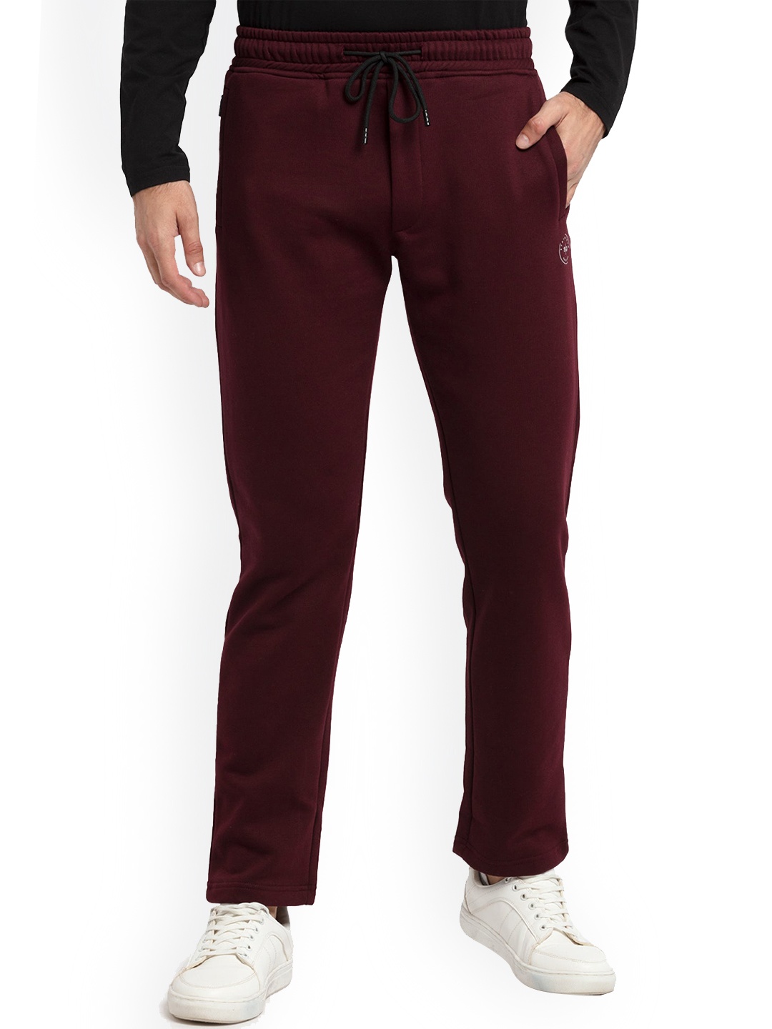 

Status Quo Men Sports Track Pants, Maroon