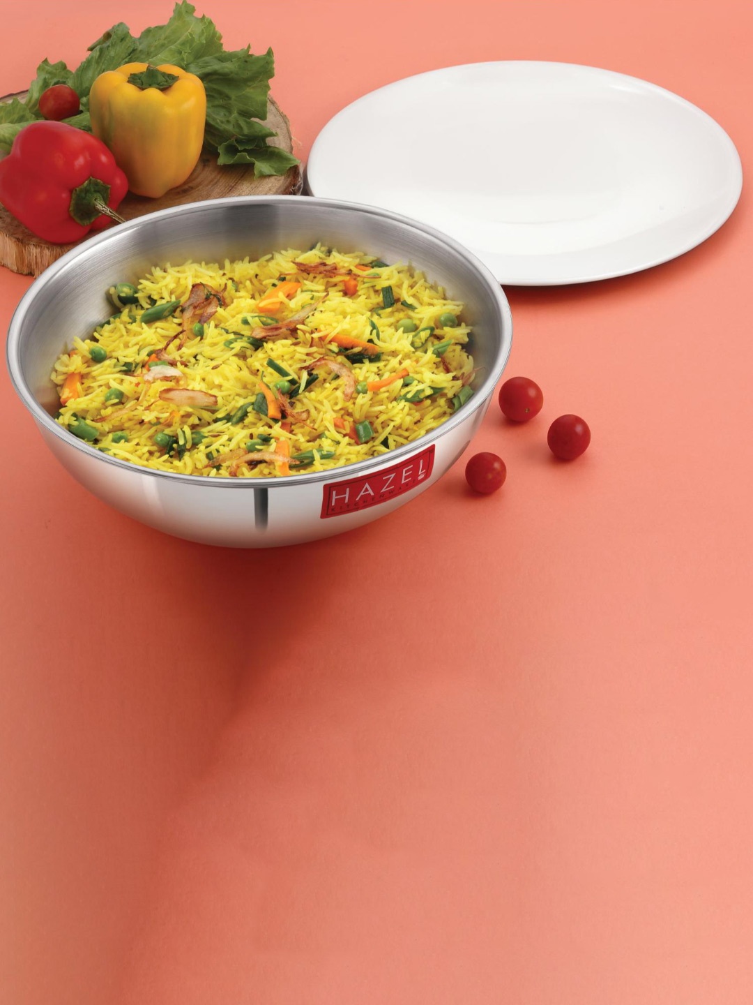 

HAZEL Silver Tri-Ply Stainless Steel Induction Tasra 2.6 L