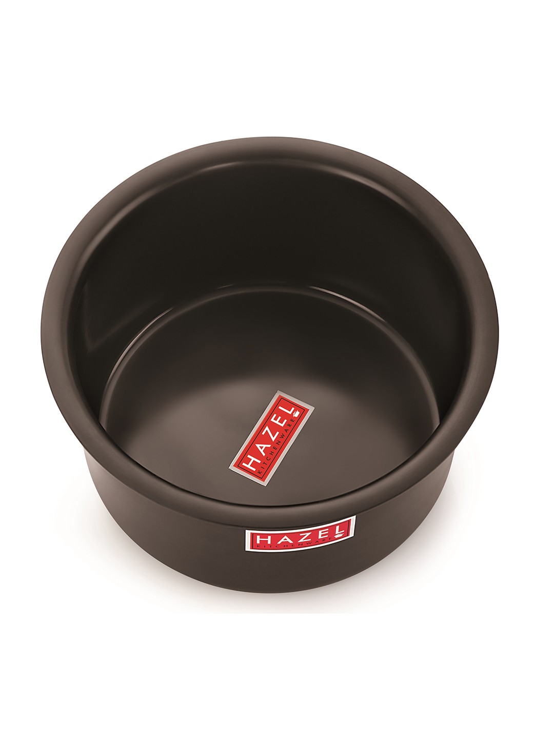

HAZEL Hard Anodised Black Aluminium Tope Patila Cookware 1.1 ltrs